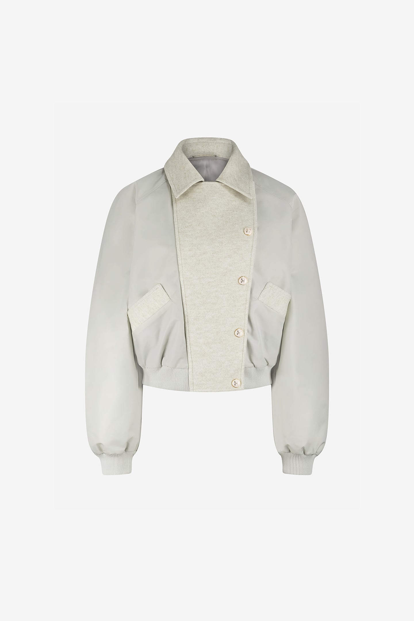 JETT BOMBER JACKET SOFT WHITE 2
