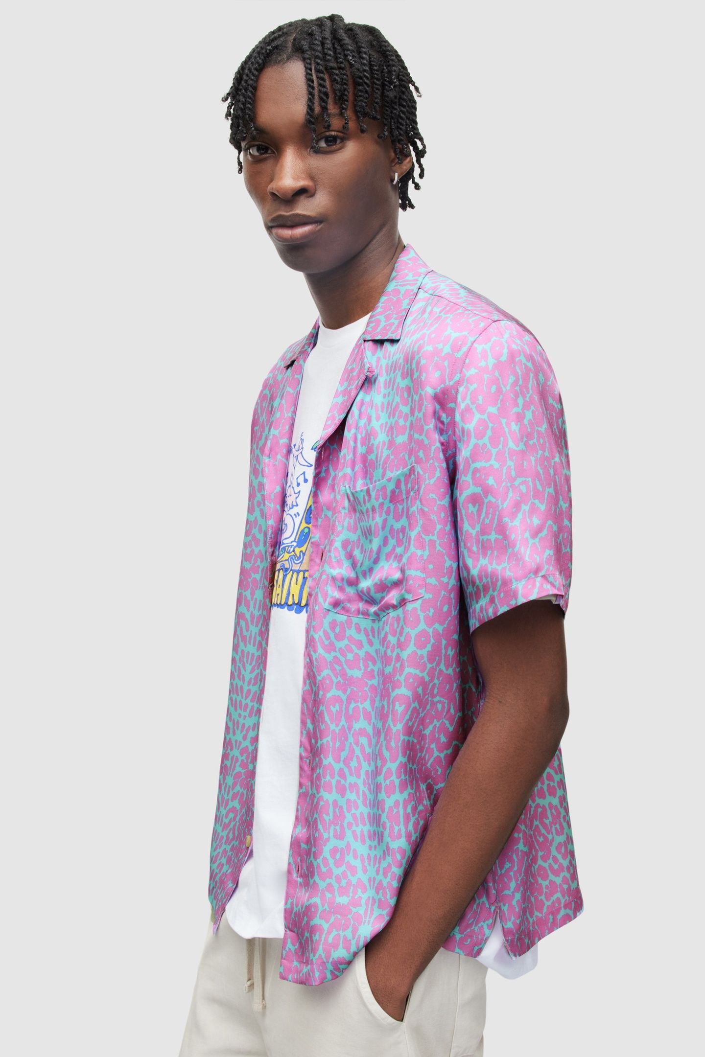 FELINE SS SHIRT AQUATIC BLUE 3