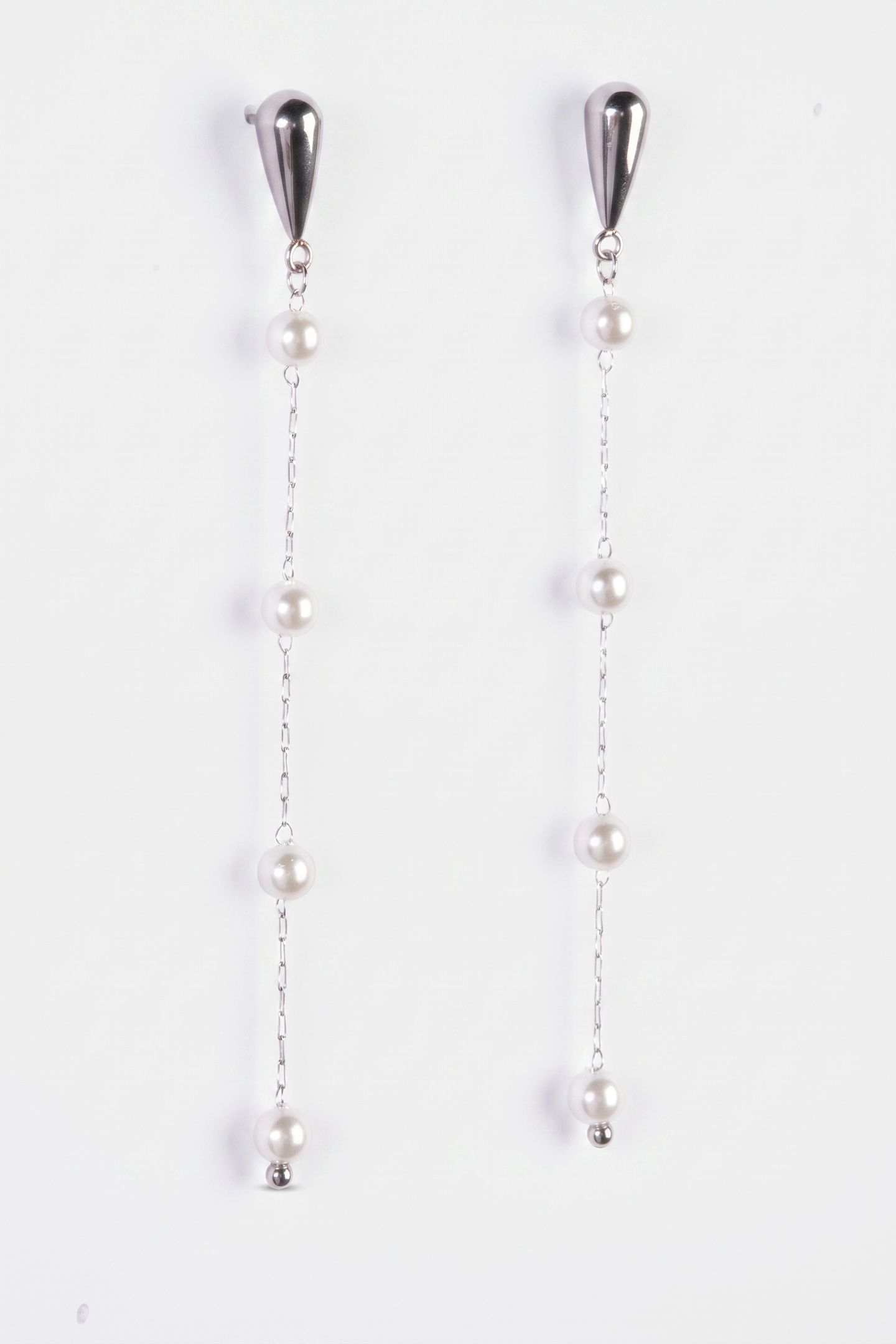 DEWDROP OHRRINGE SILVER 4