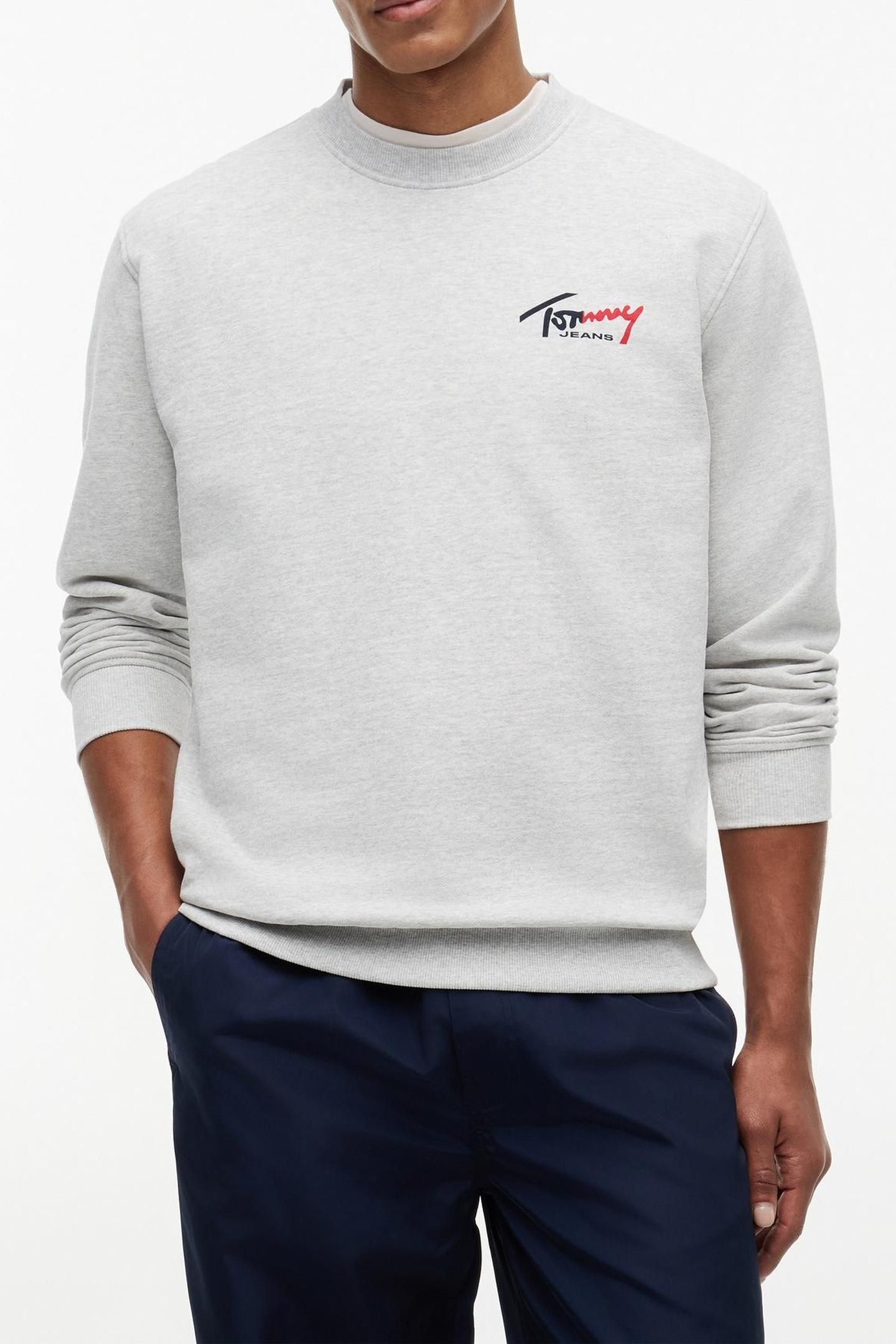 REGULAR ENTRY SIGNATURE CREW ICE GREY HEATHER 1