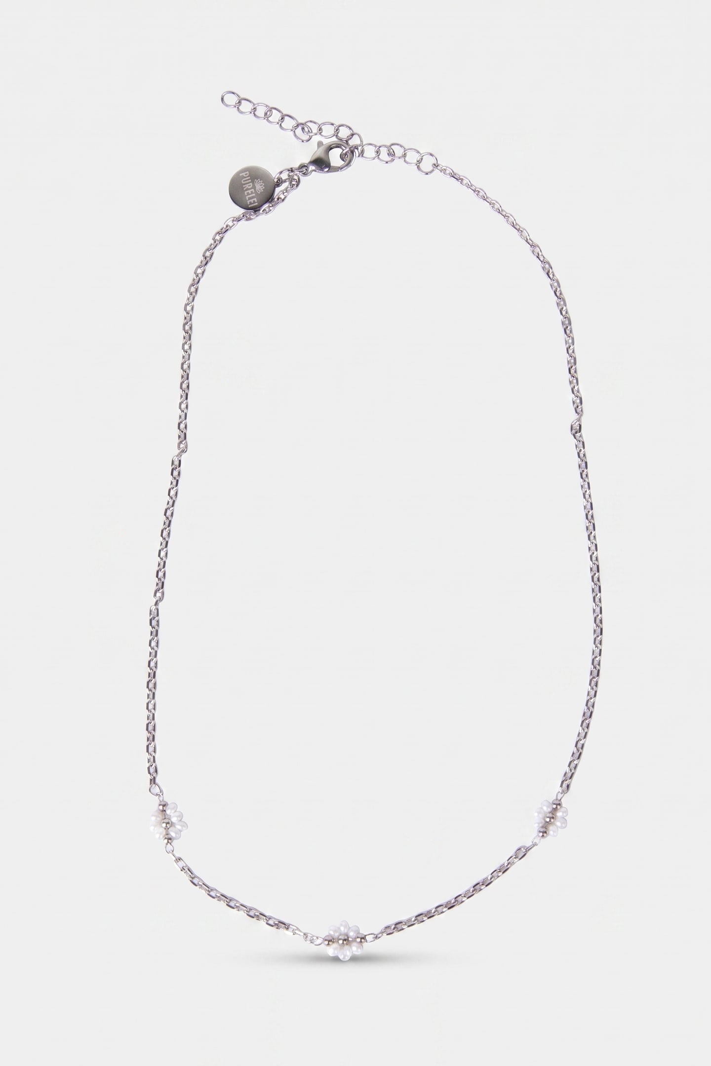 LINEN BLOSSOM KETTE SILVER 2