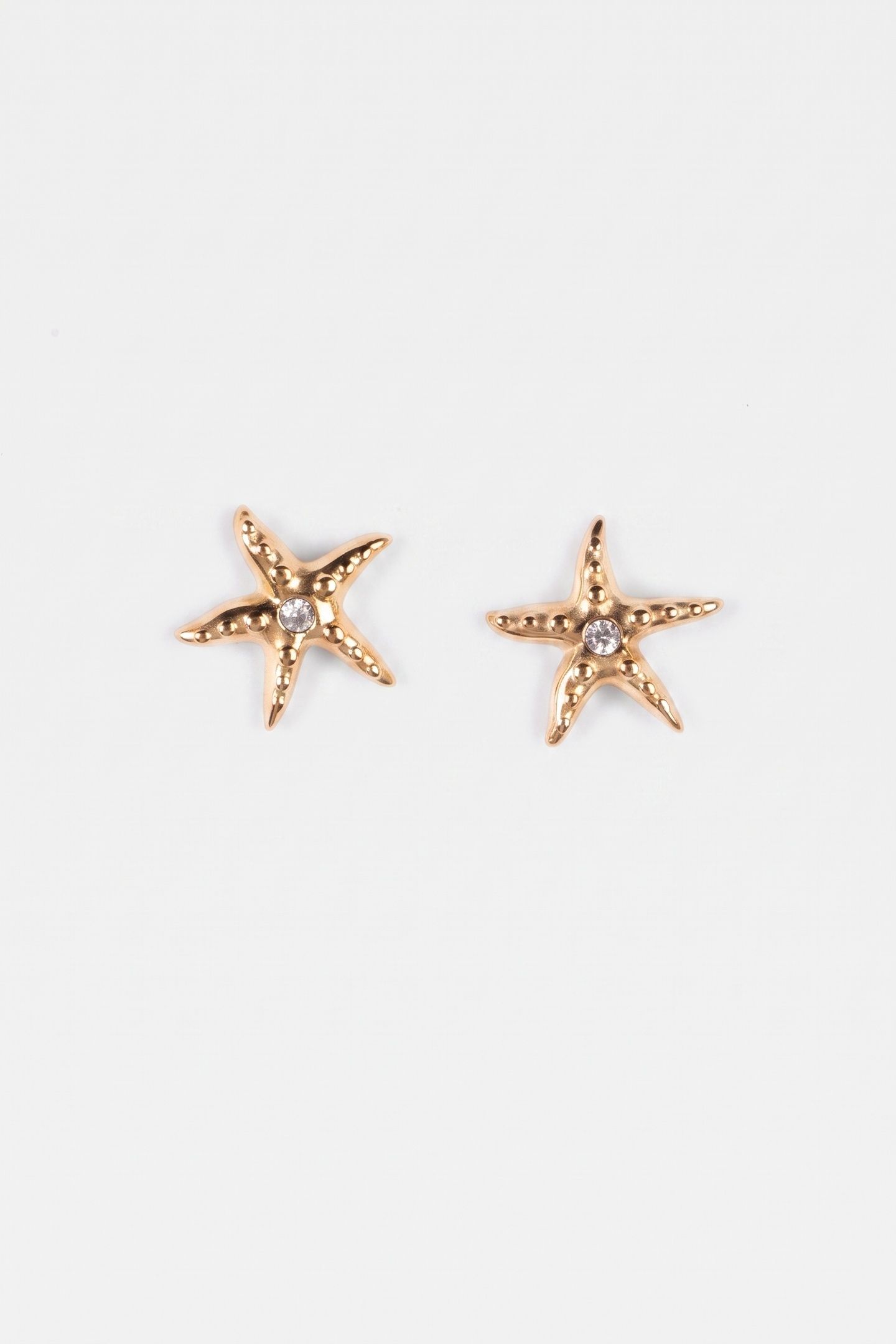 ALOHA STARFISH OHRRINGE GOLD 3