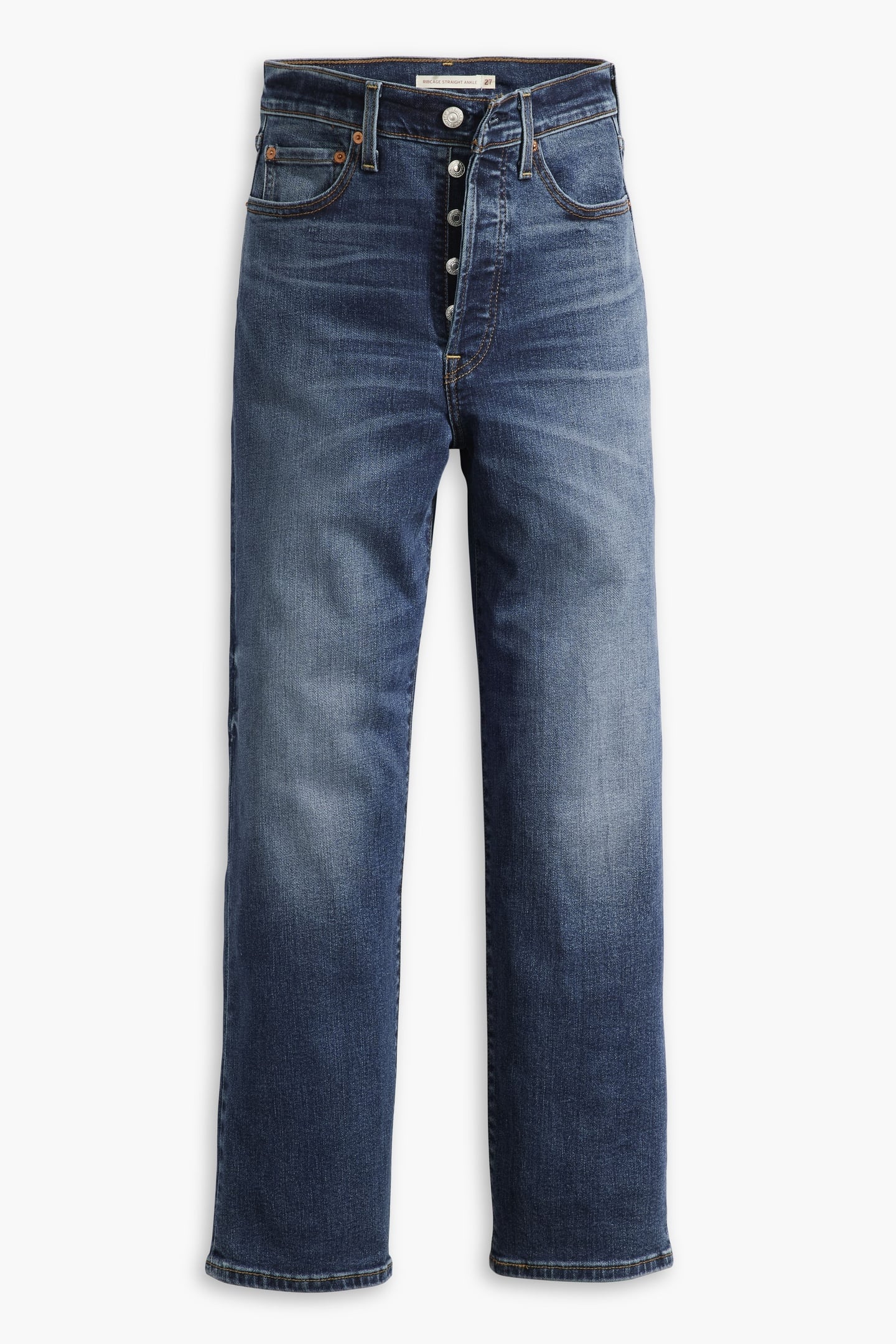 RIBCAGE STRAIGHT ANKLE JEANS 4