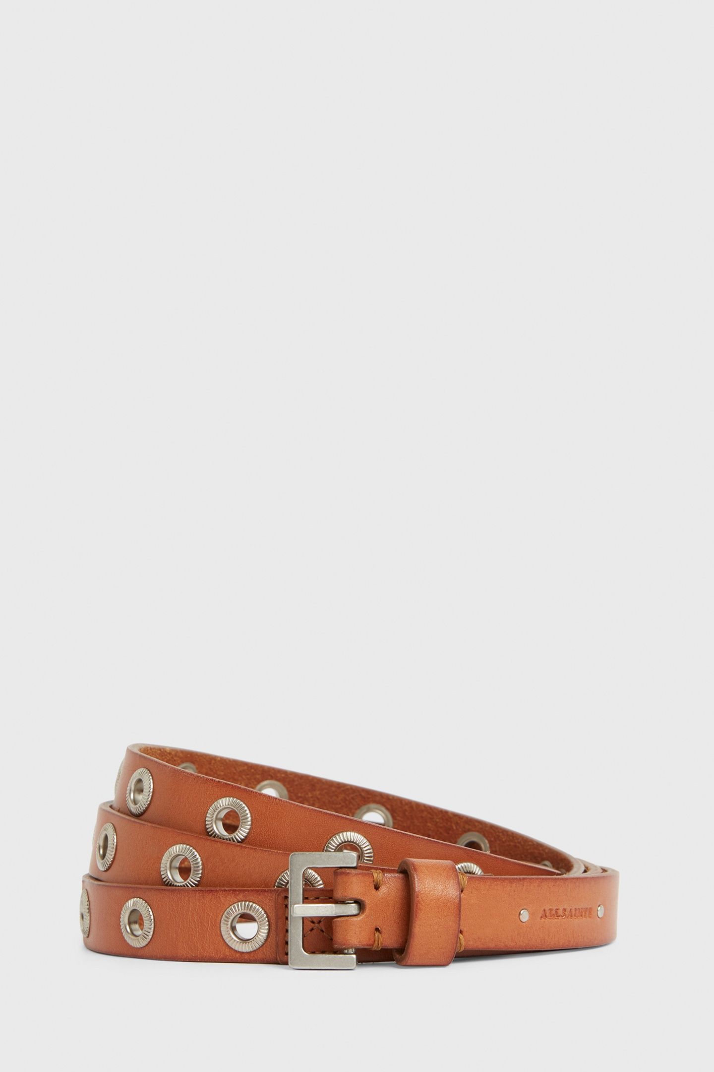 EMILY LEATHER BELT CAMEL 2
