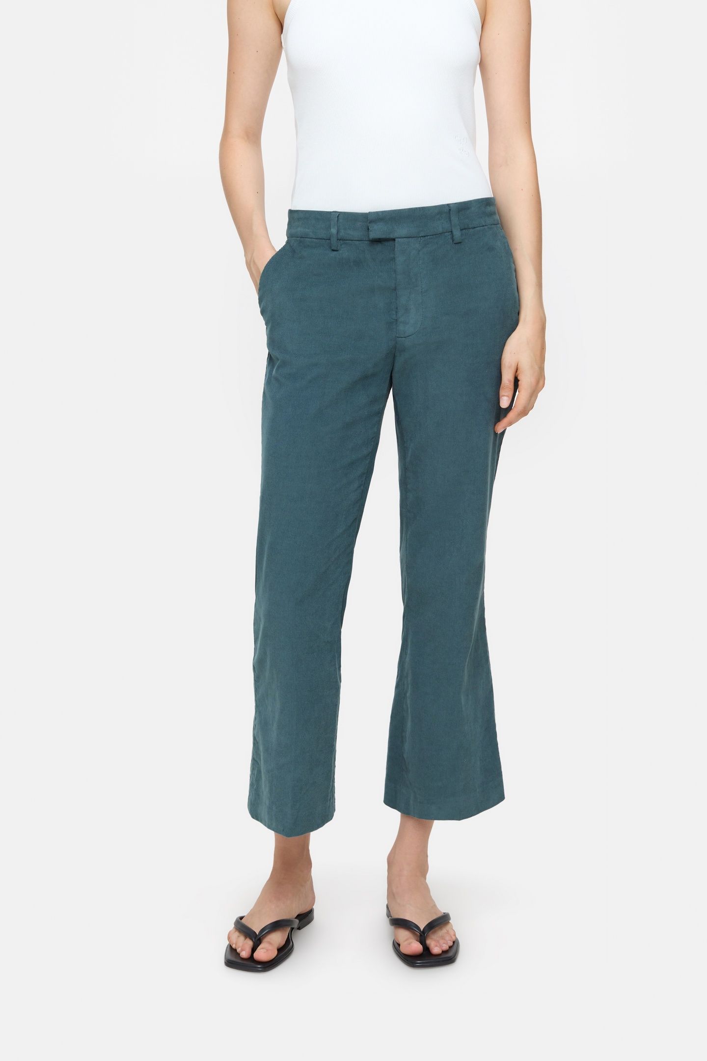 WHARTON PANTS PINI GREEN 1