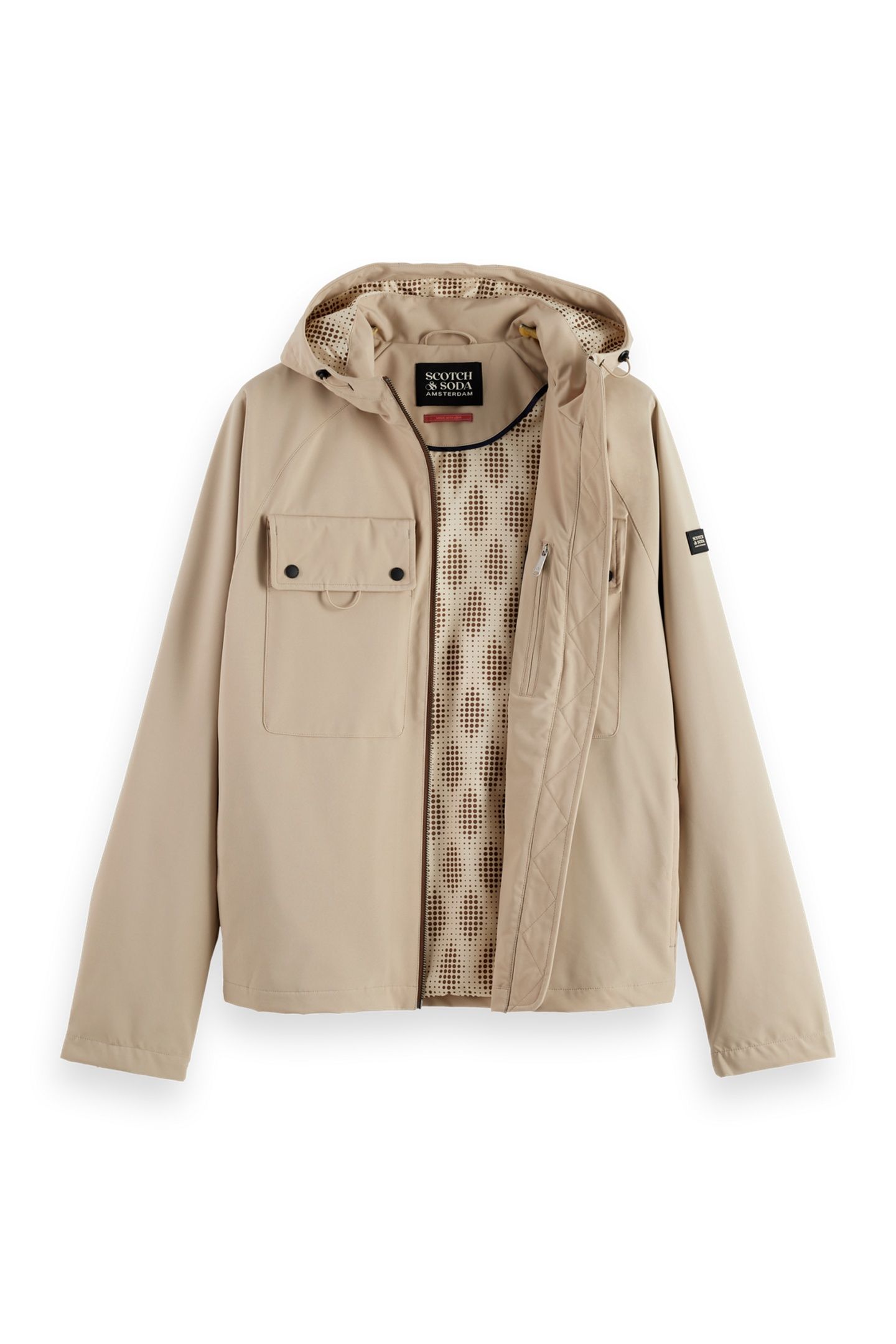 LIGHTWEIGHT HOODED SOFTSHELL JACKET PLAZA TAUPE 4