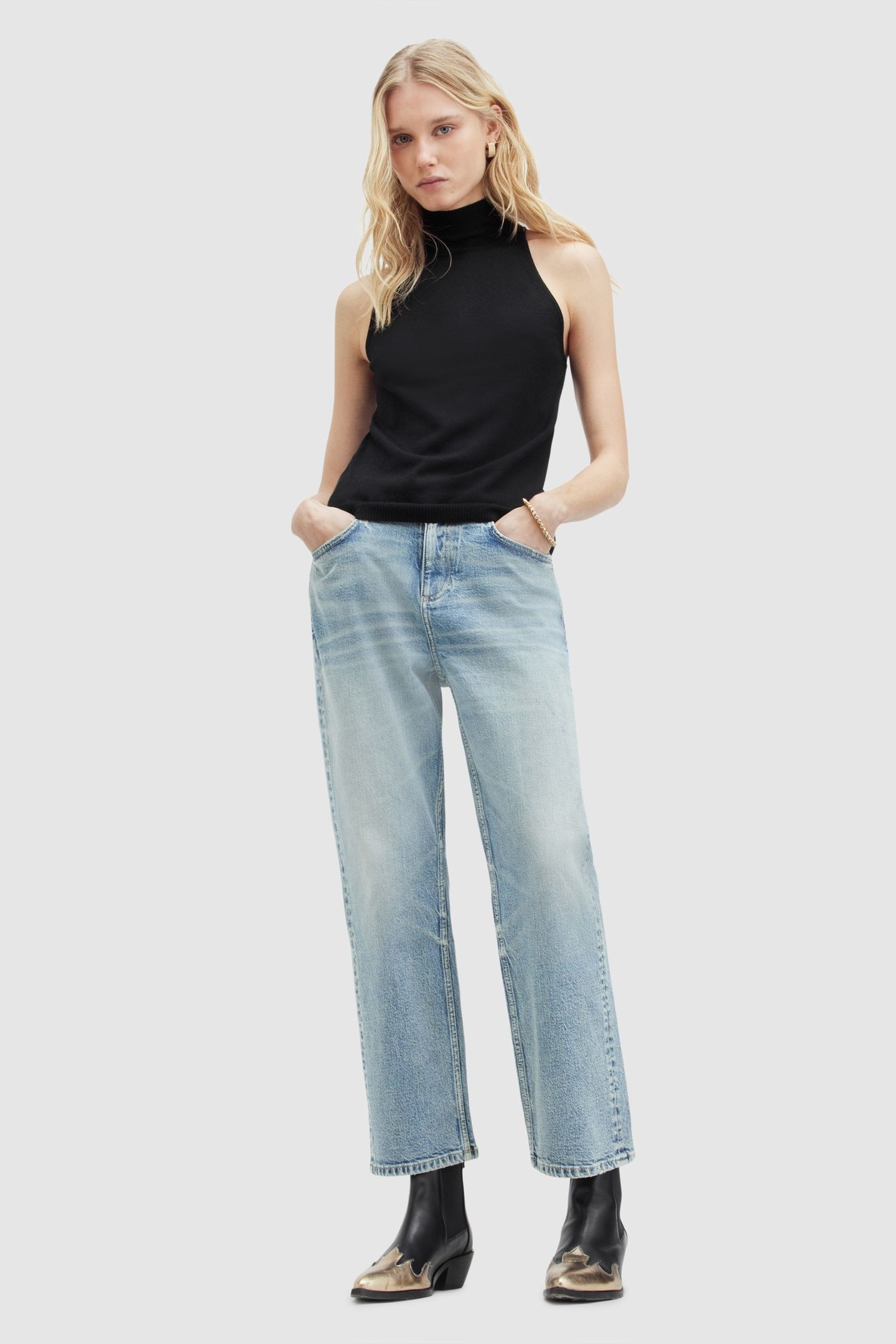 CONNIE ROLL NECK BLACK 1