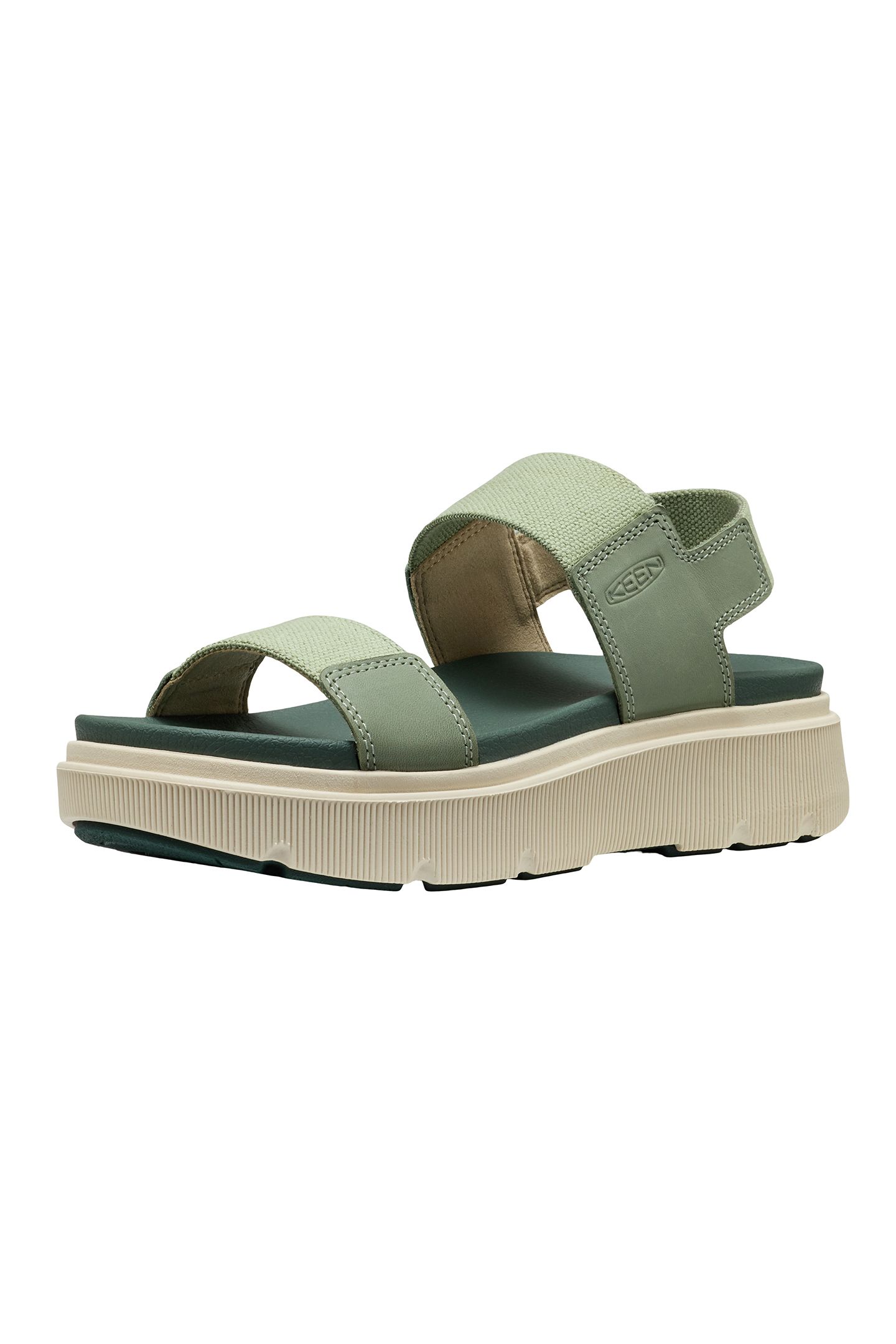 ELLE MILA BACKSTRAP LILY PAD/DARK FOREST 2