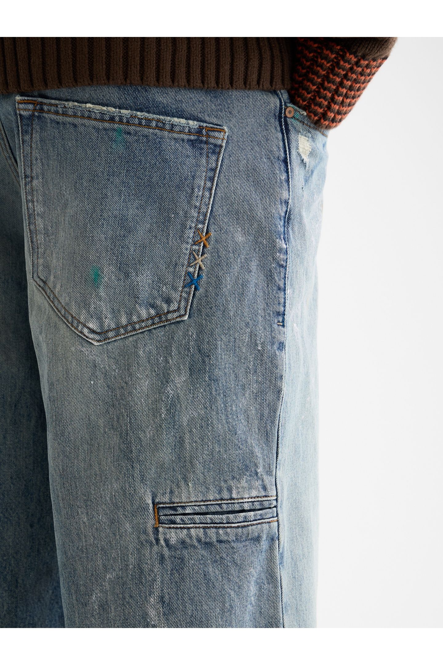 THE DAZE SUPER LOOSE FIT JEANS — PAINTERS DIARY 5