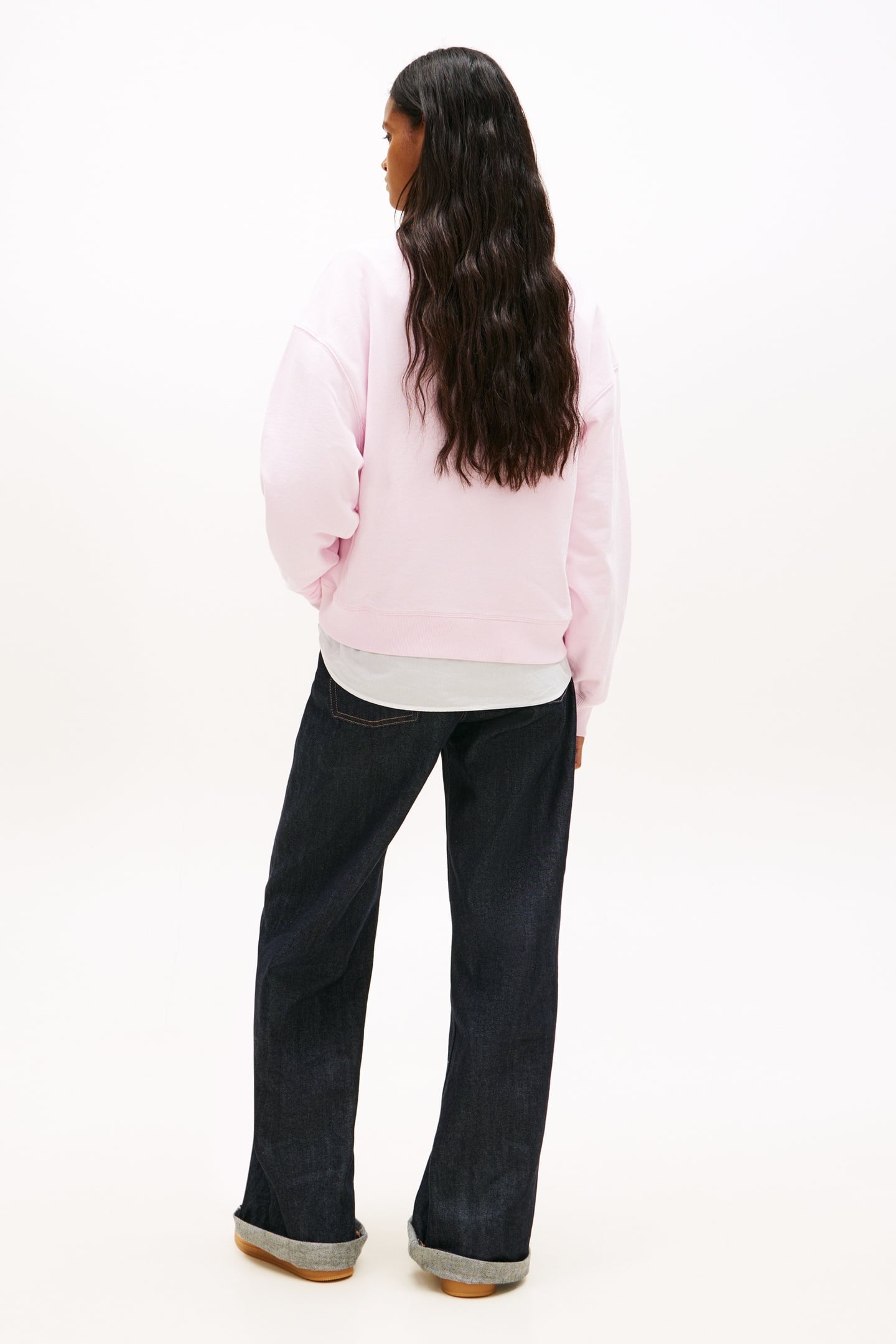 BOXY WAVY FLAG CREW PEARLY PINK 3