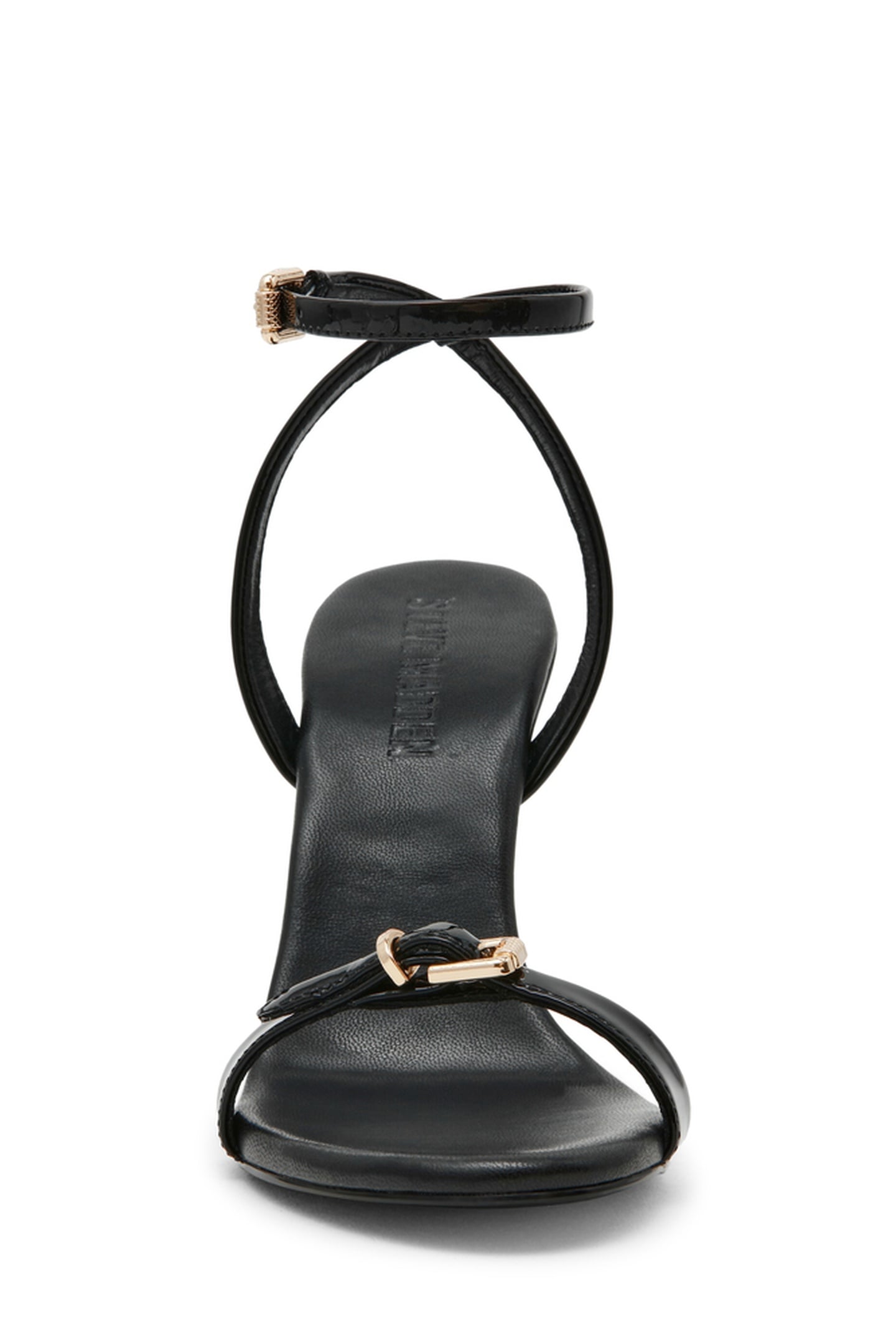 FOXX SANDALS BLACK PATENT 5