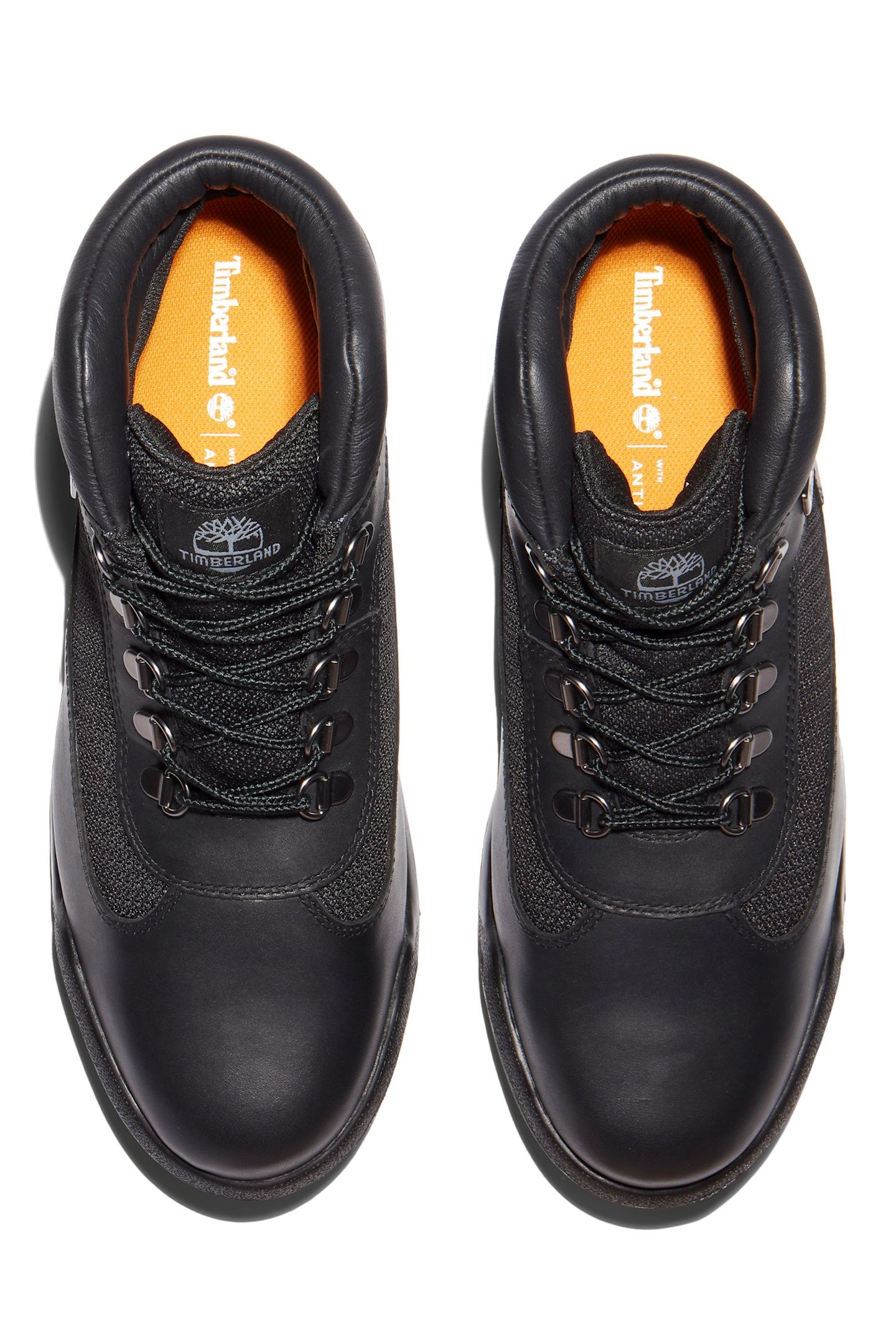 FIELD BOOT MID LACE UP WATERPROOF BOOT BLACK 6