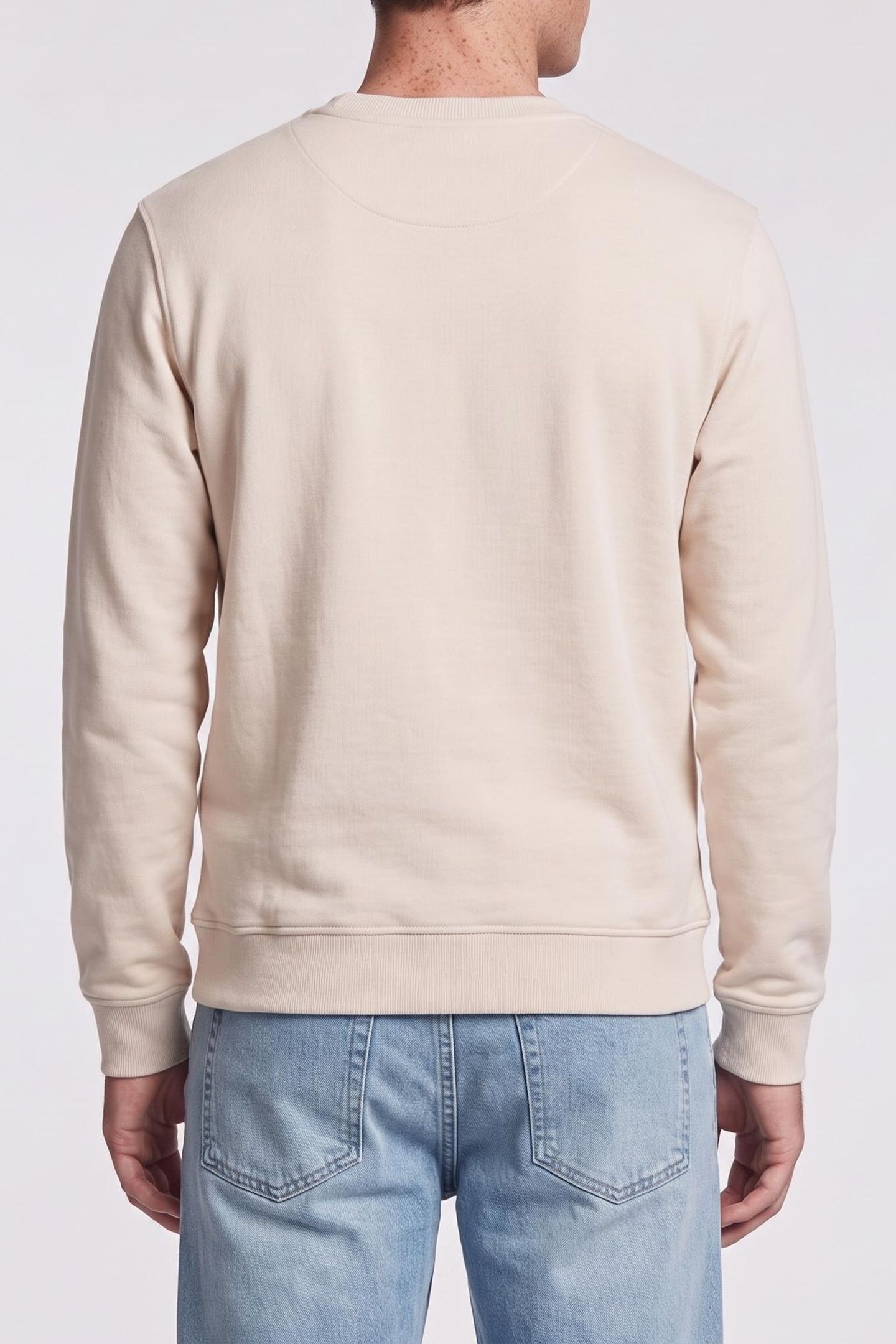 GUESS ECO BEAU CN SWEATSHIRT RESORT SAND 2