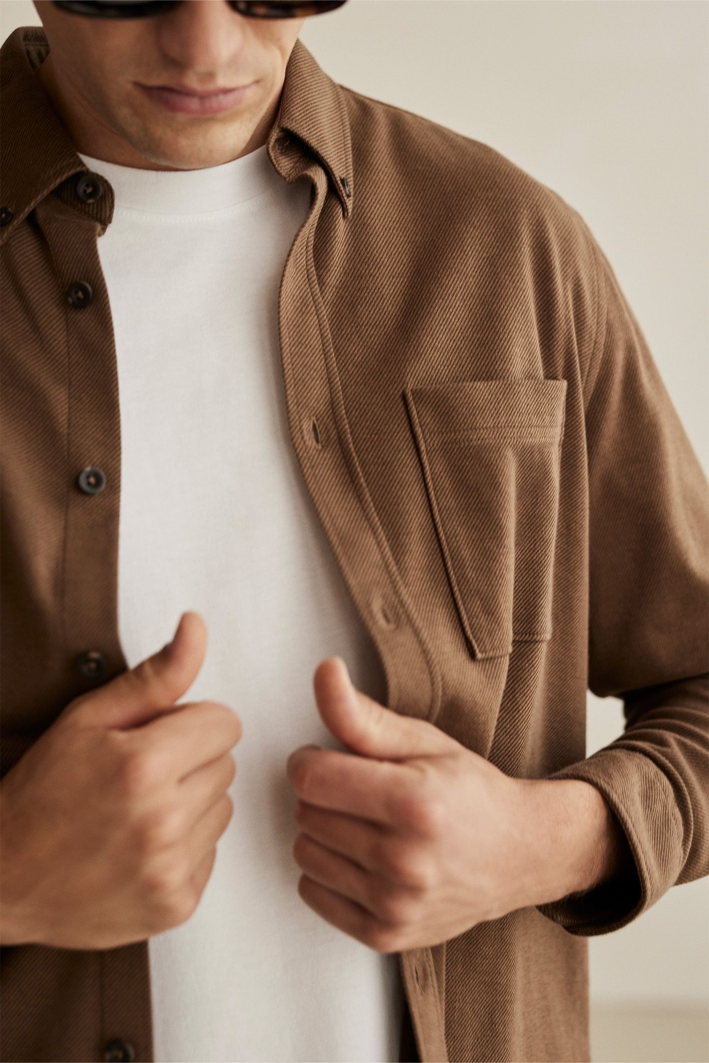 SHIRT LIGHT BROWN 6