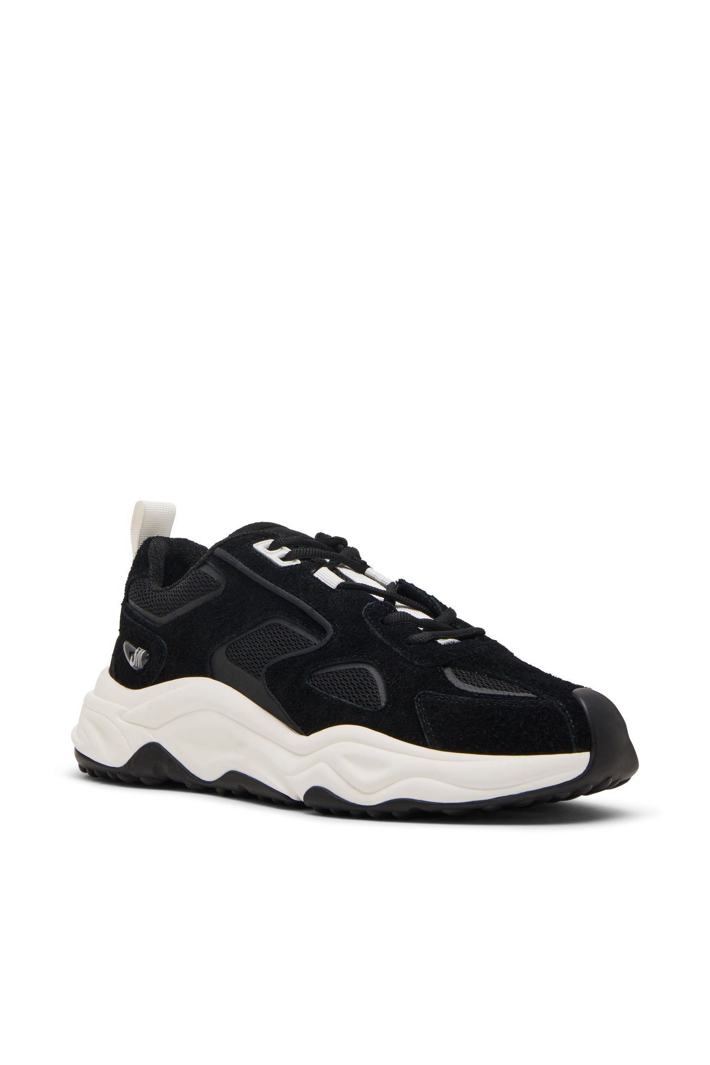 SERPENT-H SNEAKERS BLACK SUEDE 2