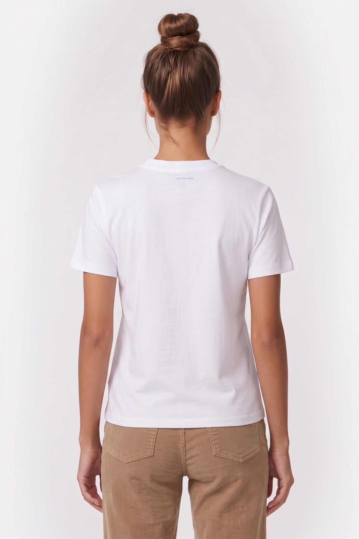 SS CLASIC MONOLOGO TEE BRIGHT WHITE 2