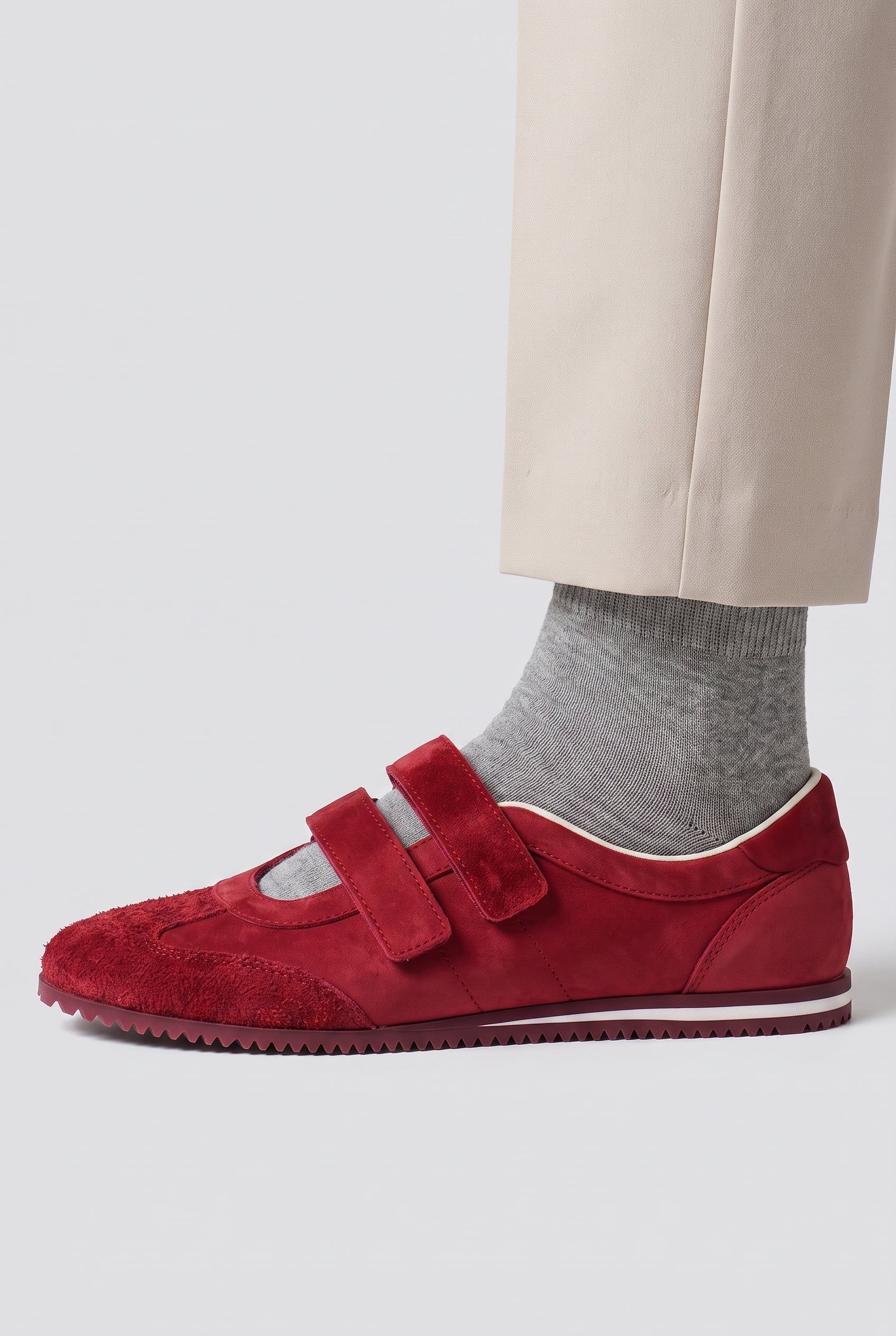 UNISEX LX MARY JANE SLP RED 3