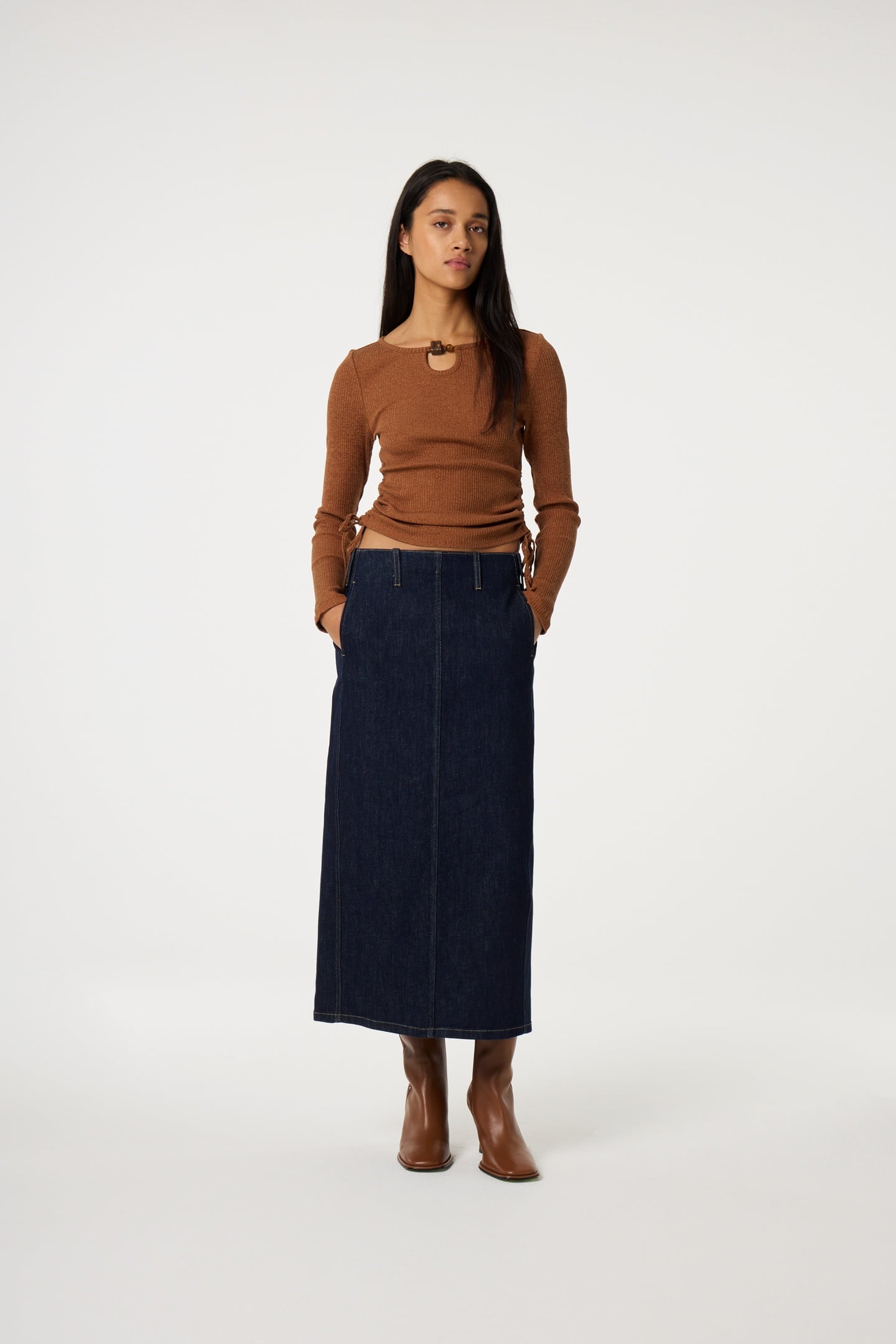 NICO SKIRT RINSED 1