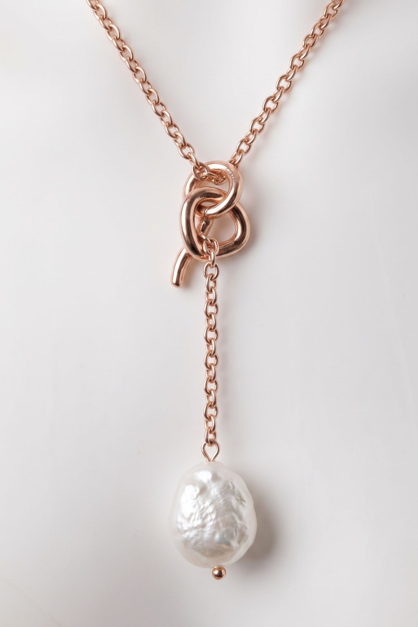 ALOHA PERLENKETTE ROSEGOLD 5