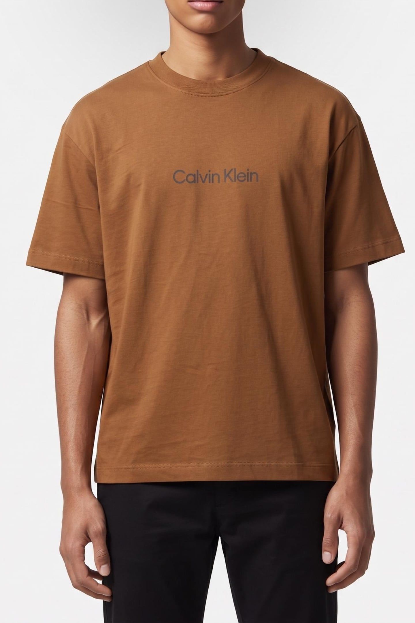 SS RELAXED STANDARD TEE BRONZE GOLD 1
