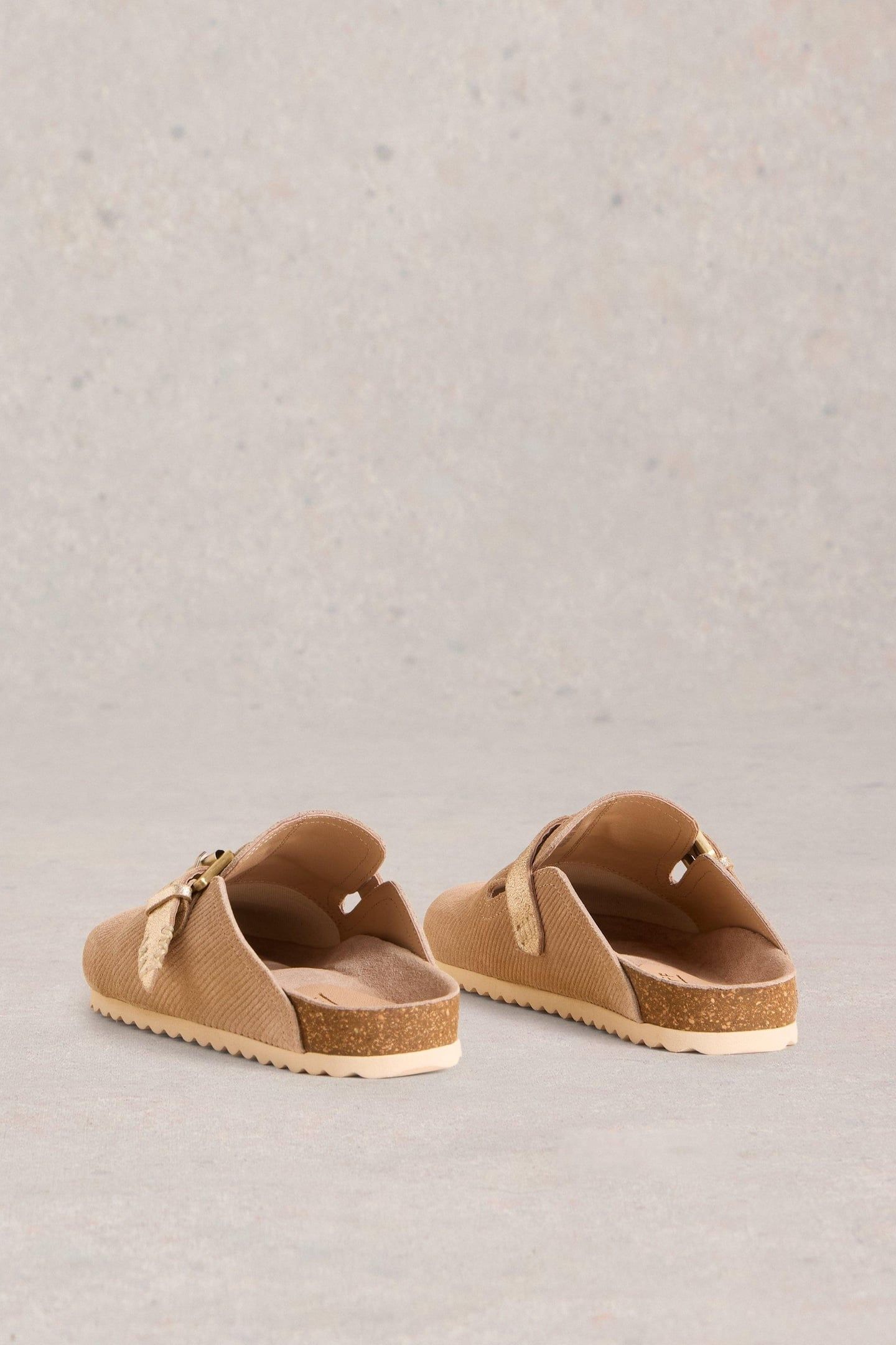 MYRTLE SLIP ON FOOTBED NATURAL MULTI 5