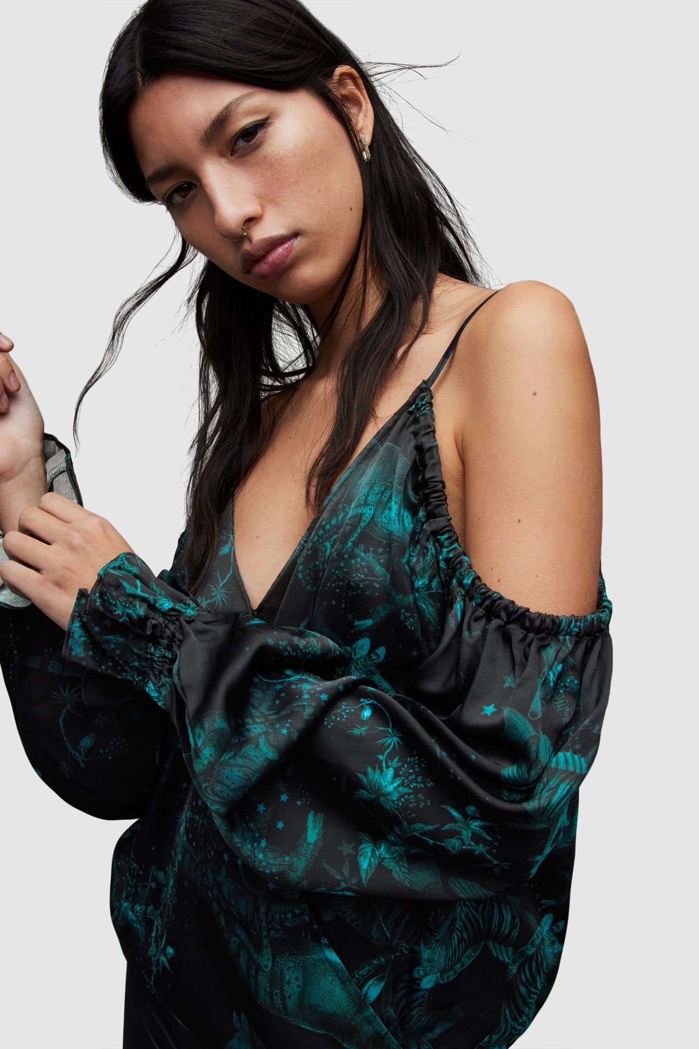 POPPY COSMIC TOP EMERALD GREEN 2