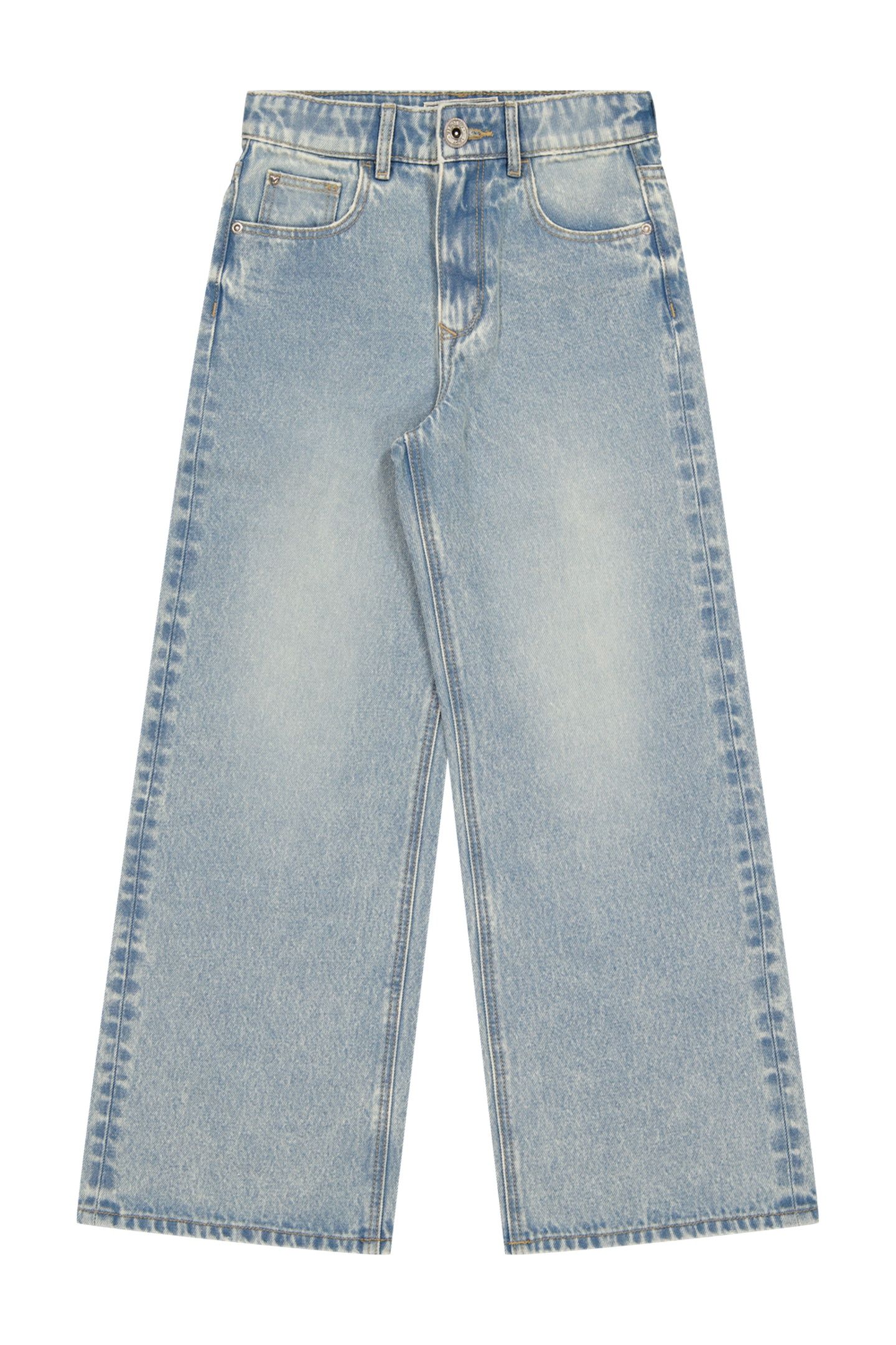 GIRLS CHERRY JEANS MID BLUE WASH 1