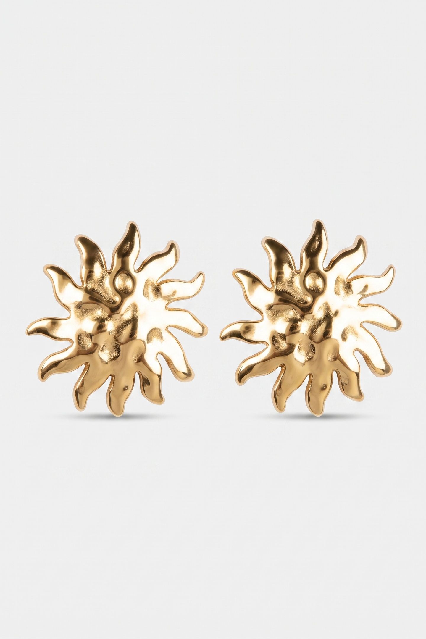 ICONIC SUN OHRRINGE GOLD 4