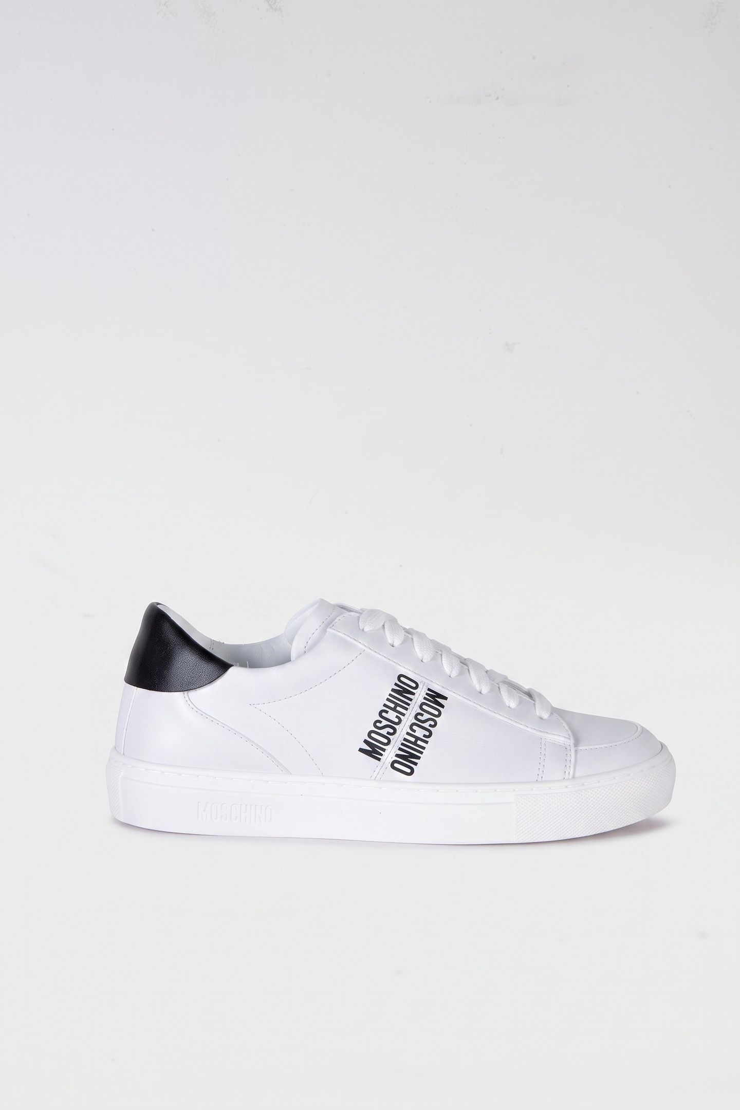 CALFSKIN SNEAKERS WHITE 1