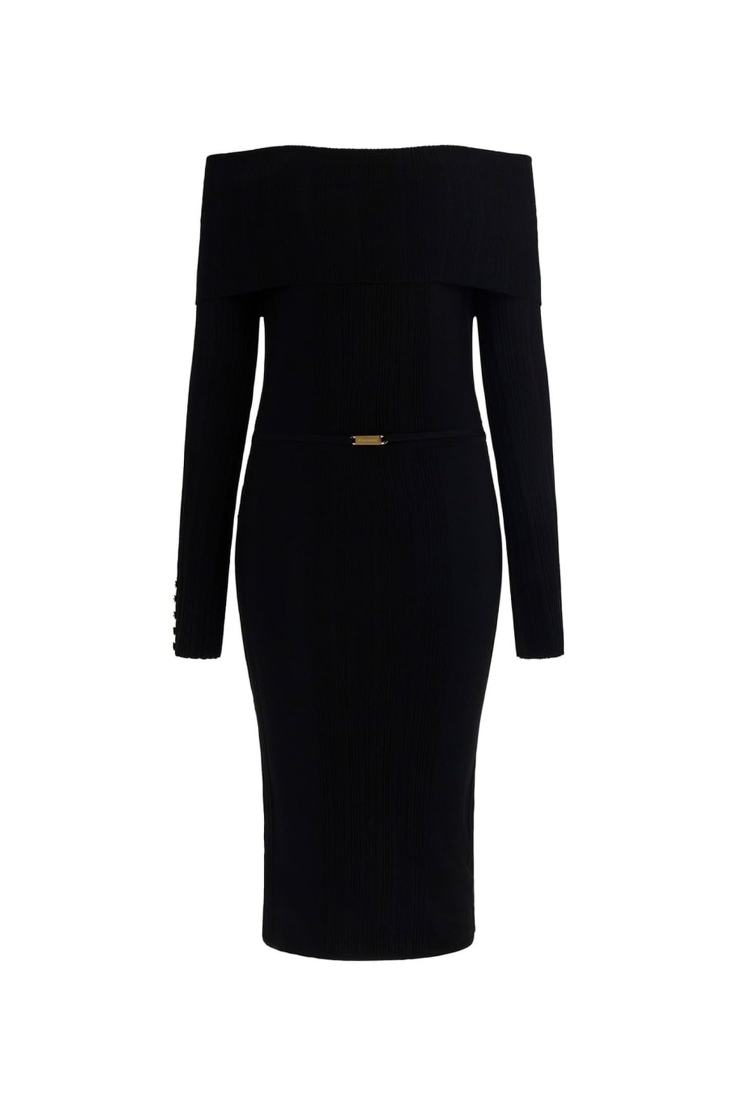 GIADA LS OFF SHOULDE JET BLACK A996 3