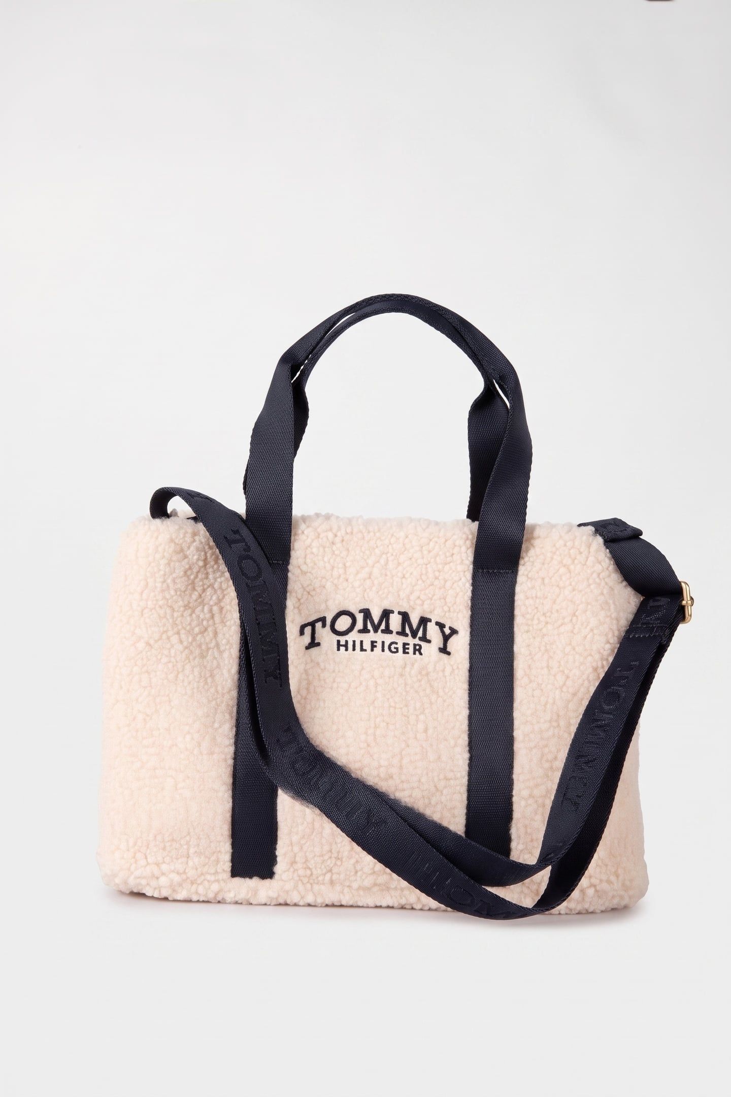 GIRLS TEDDY MONOTYPE BAG IVORY SILK 2
