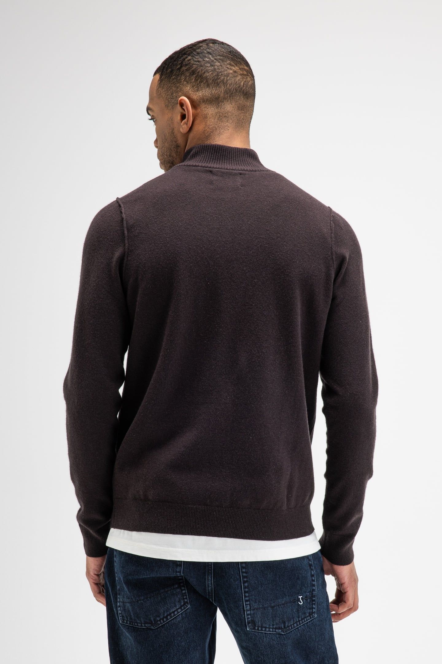 CLIFTON HALFZIP TOPAZ BROWN 2