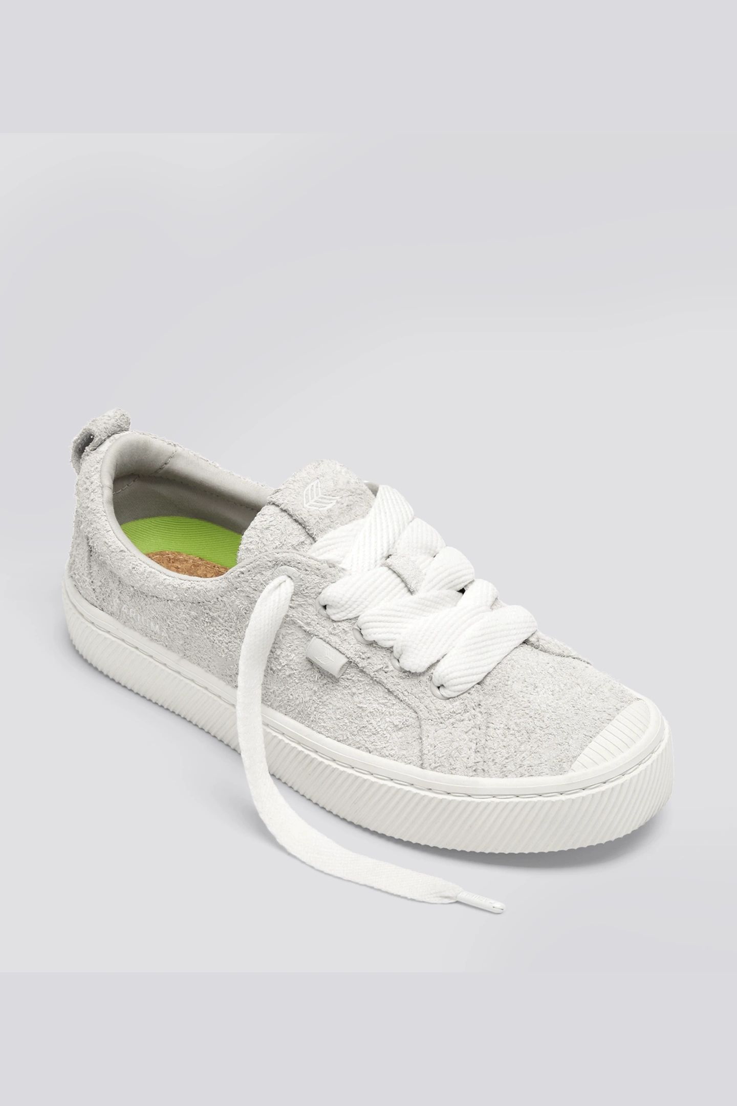 OCA HAIRY SUEDE SMOKE WHITE 2