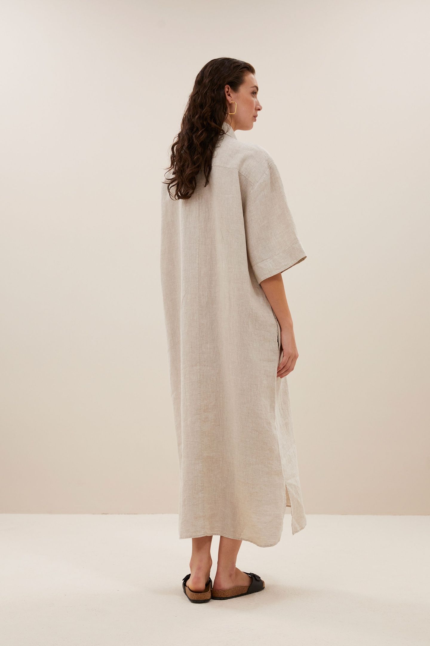 BRUNO LINEN DRESS LINEN 3