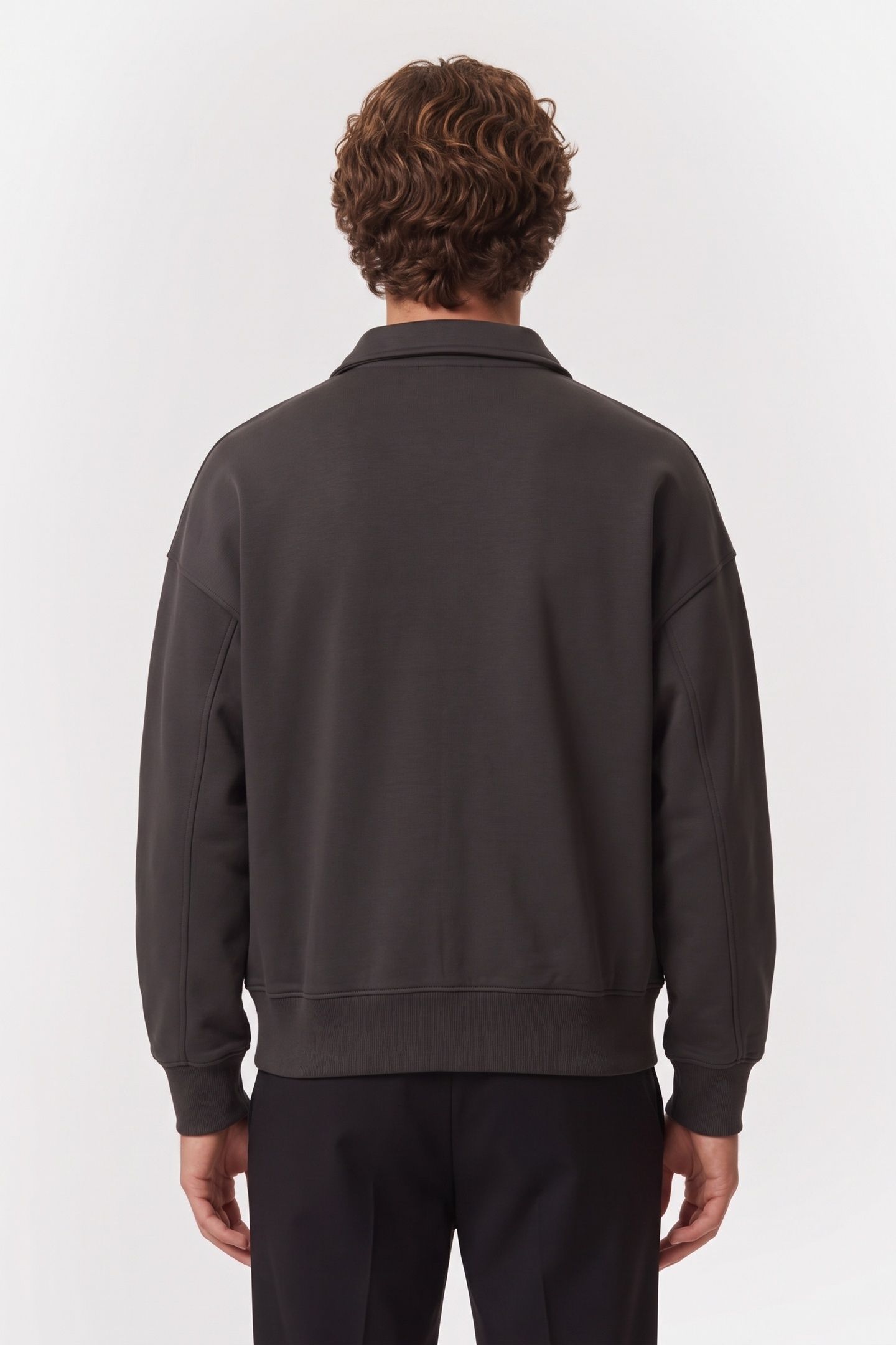 LONG SLEEVE WAFFLE-LINED PREMIUM TOP PIRATE BLACK 2