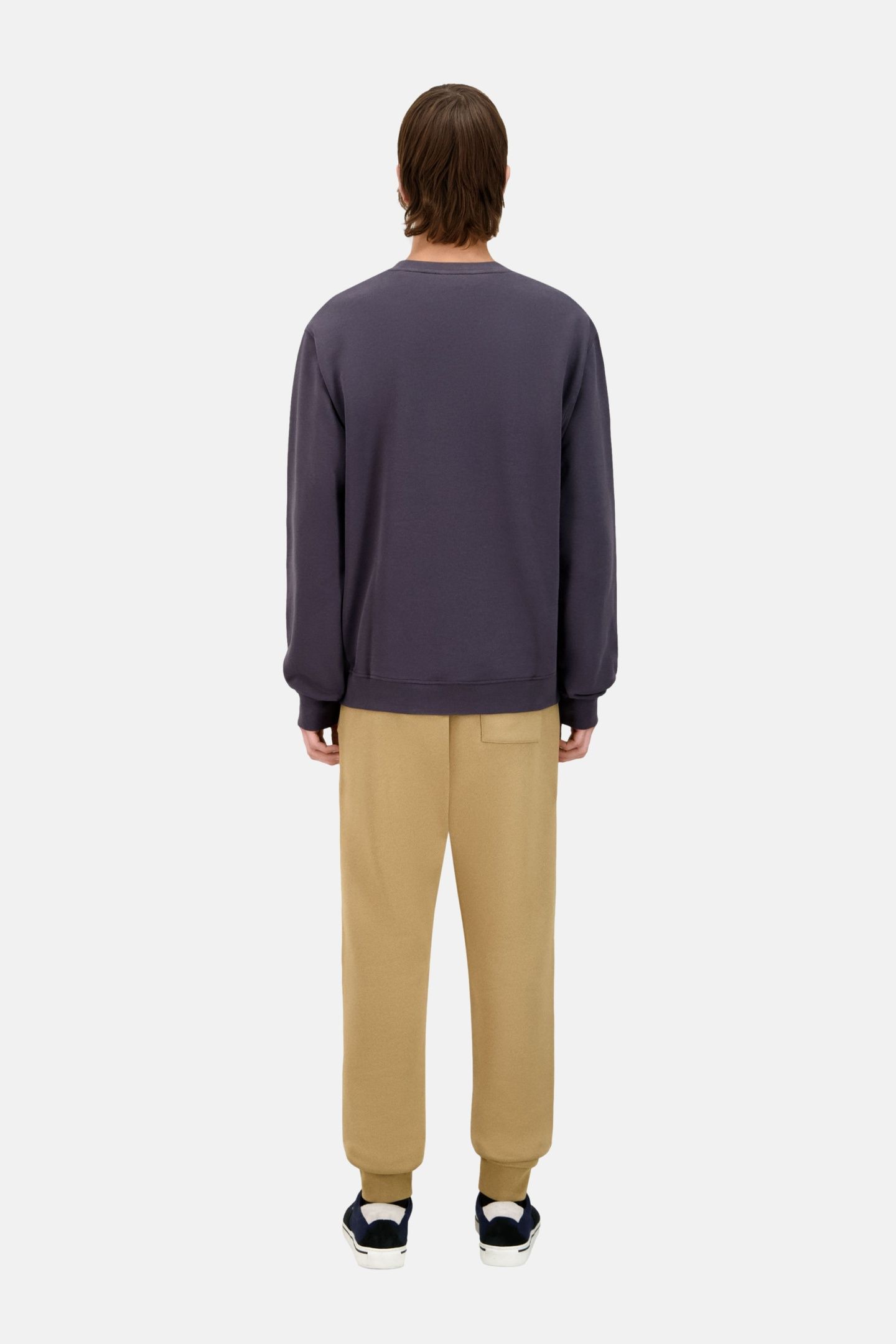HOODLESS SWEATSHIRT WITH TIGER PRINT ON THE FRONT CARBONE 4