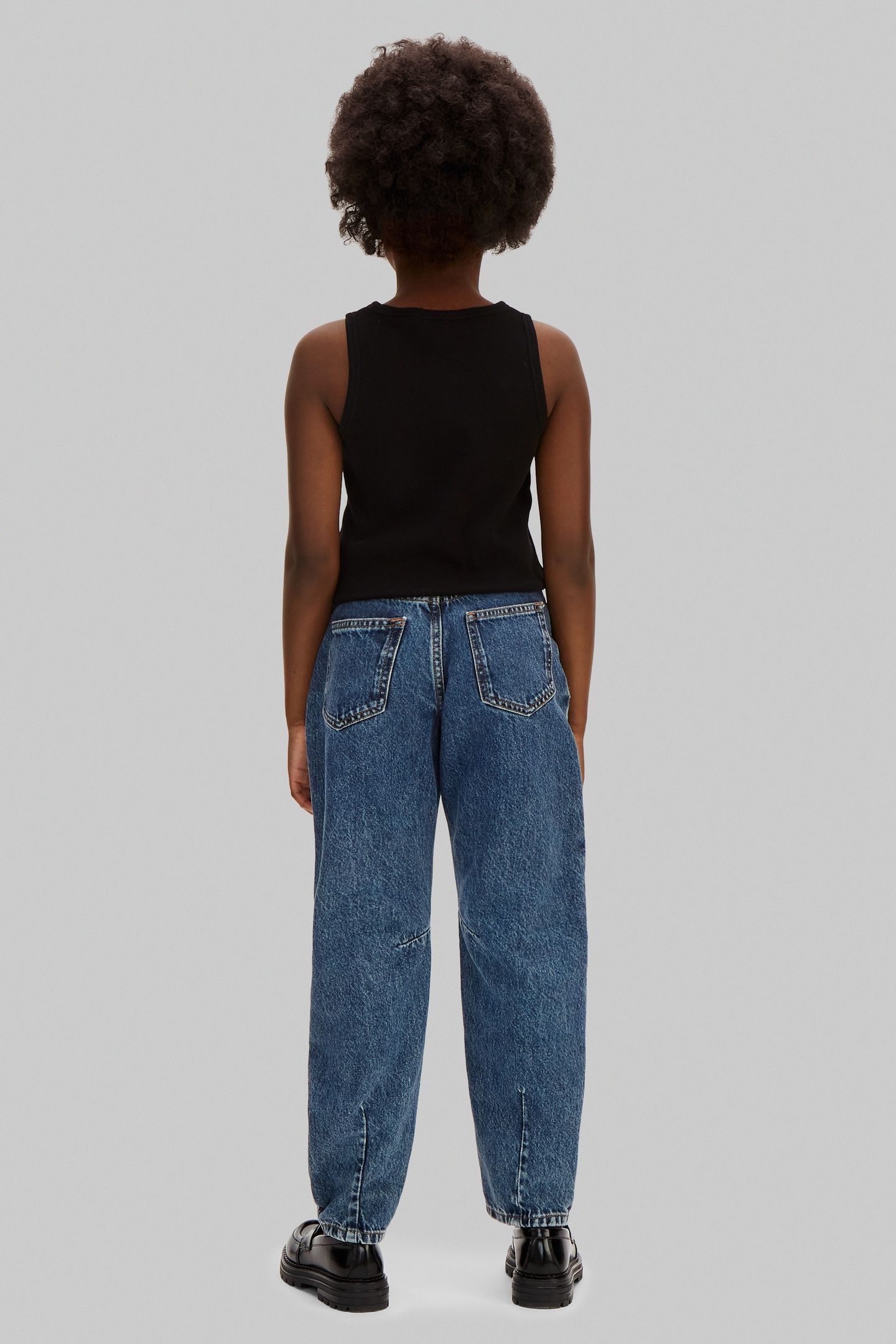 GIRLS BARREL BECKFORD BLUE JEAN BECKFORD WASH 2
