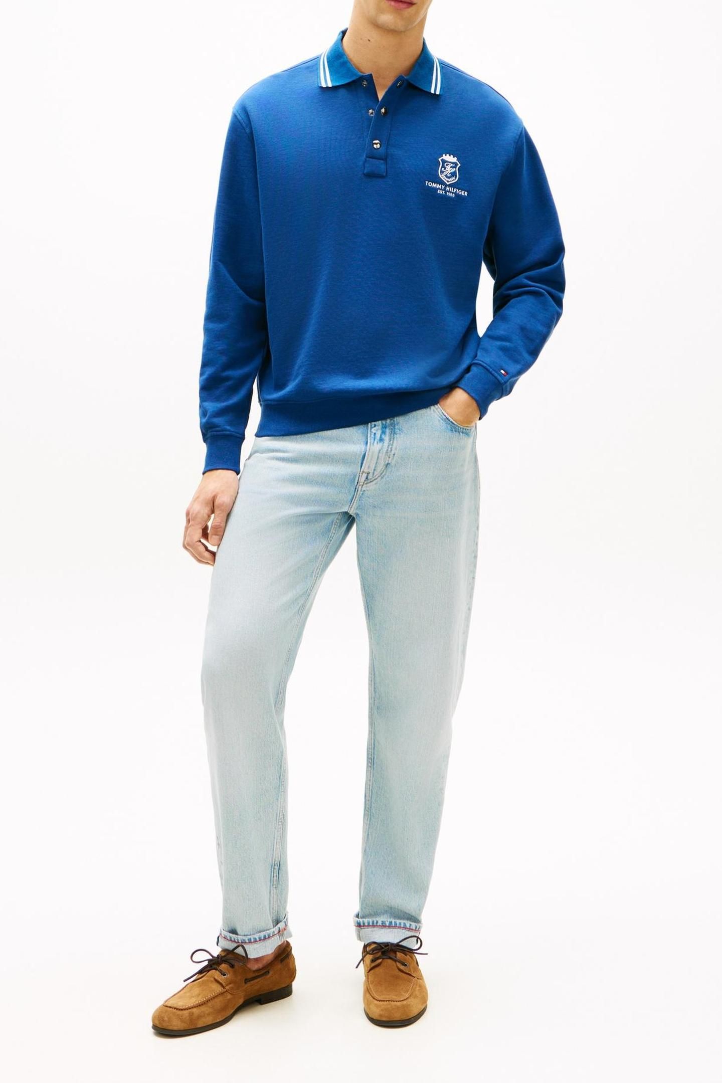 COUNTRY CLUB RUGBY SHIRT BLUE JEAN 2