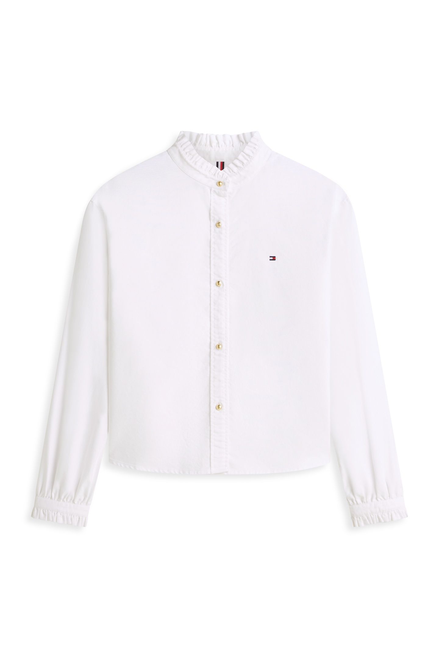 OXFORD CROP RUFFLE OPTIC WHITE 4