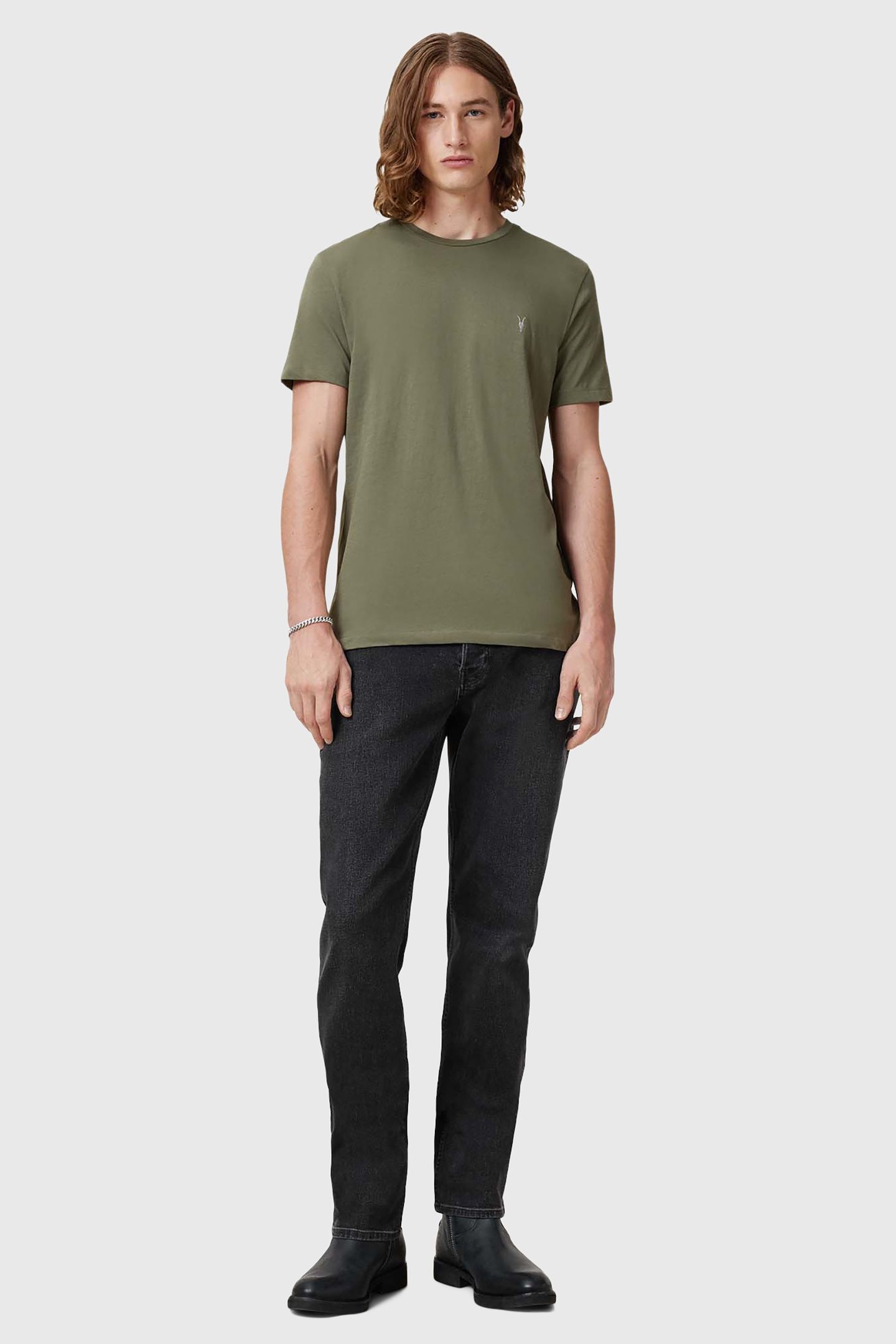 TONIC SS CREW FLEUR GREEN 3