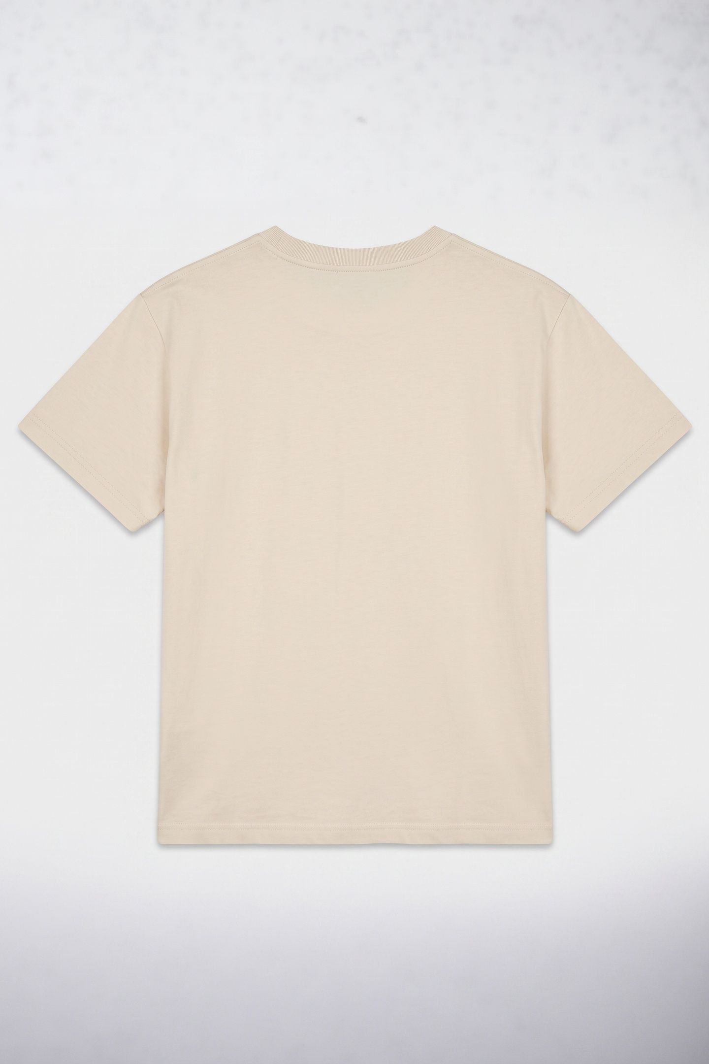 BOYS LIGHT MONOLOGO S/S T-SHIRT WHITECAP GRAY 3