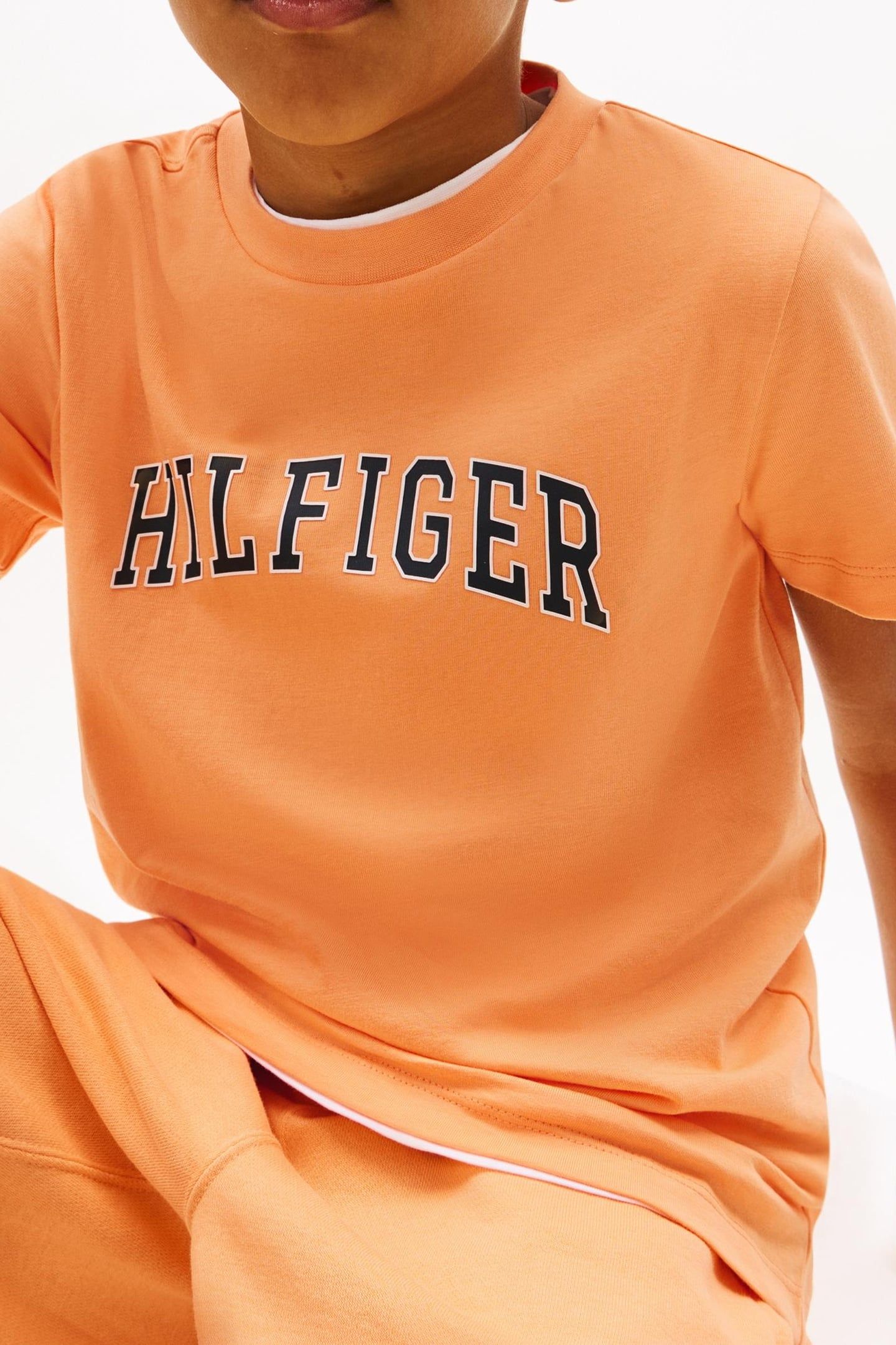 BOYS HILFIGER VARSITY T-SHIRT FADED SUN KISS 4