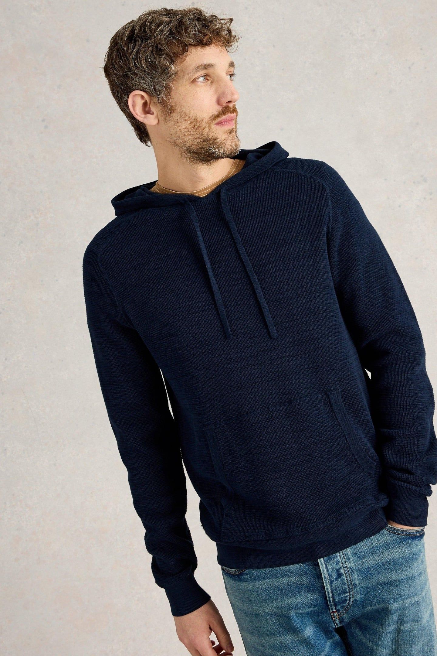 ATTADALE HOODED JUMPER DARK NAVY 6