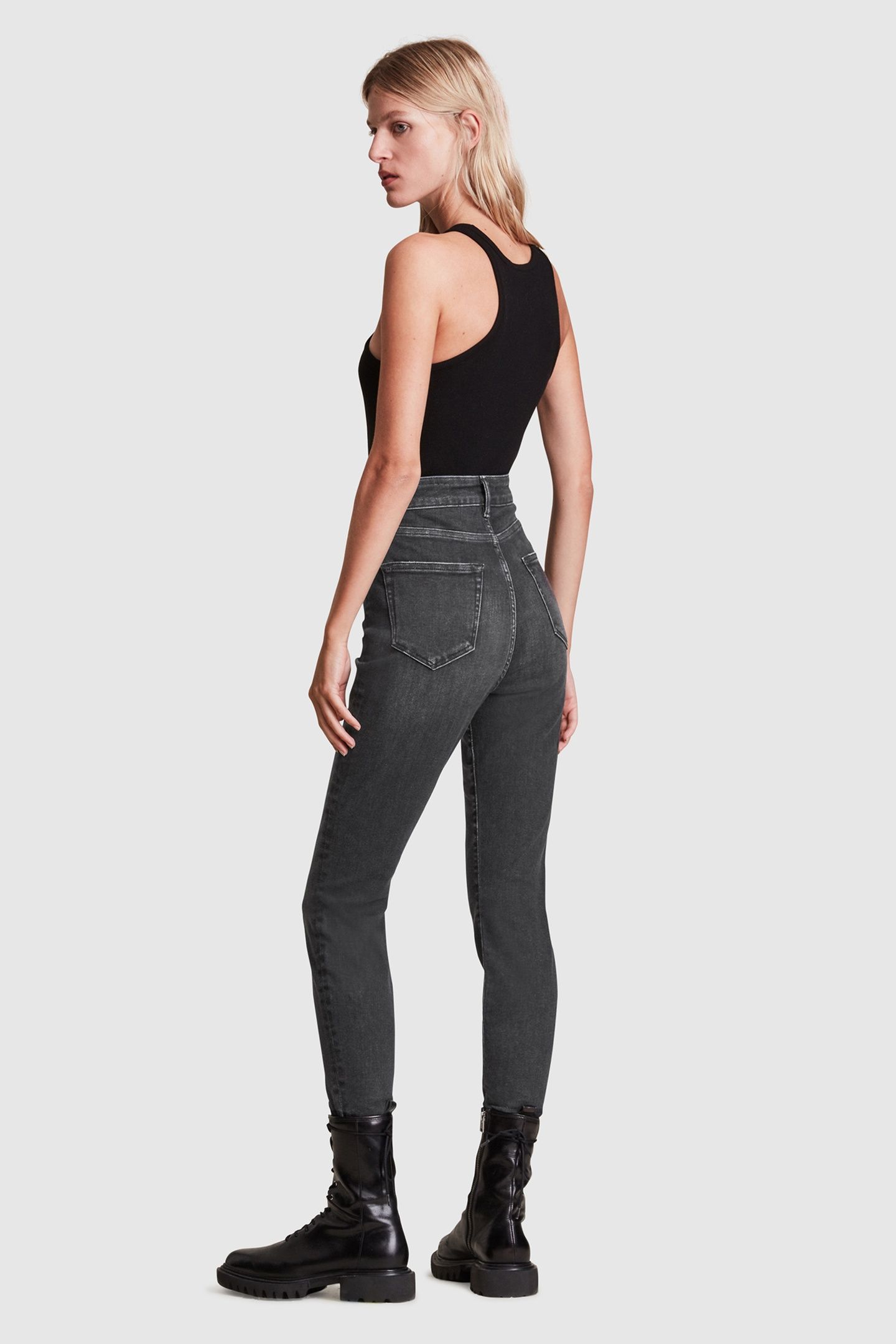 PHOENIX JEAN WASHED BLACK 5