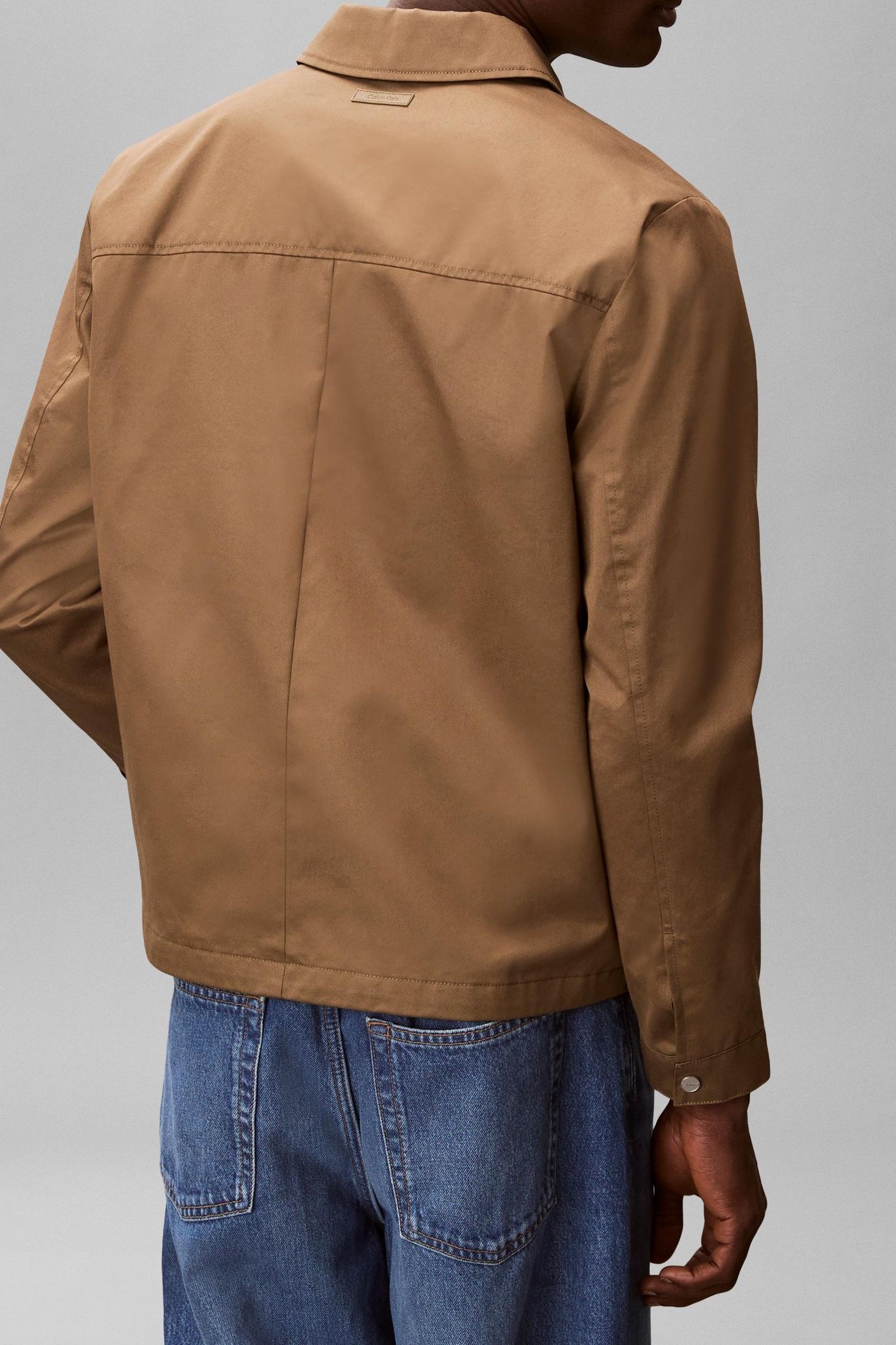 LS COTTON WING COLLAR JACKET CAPERS 3