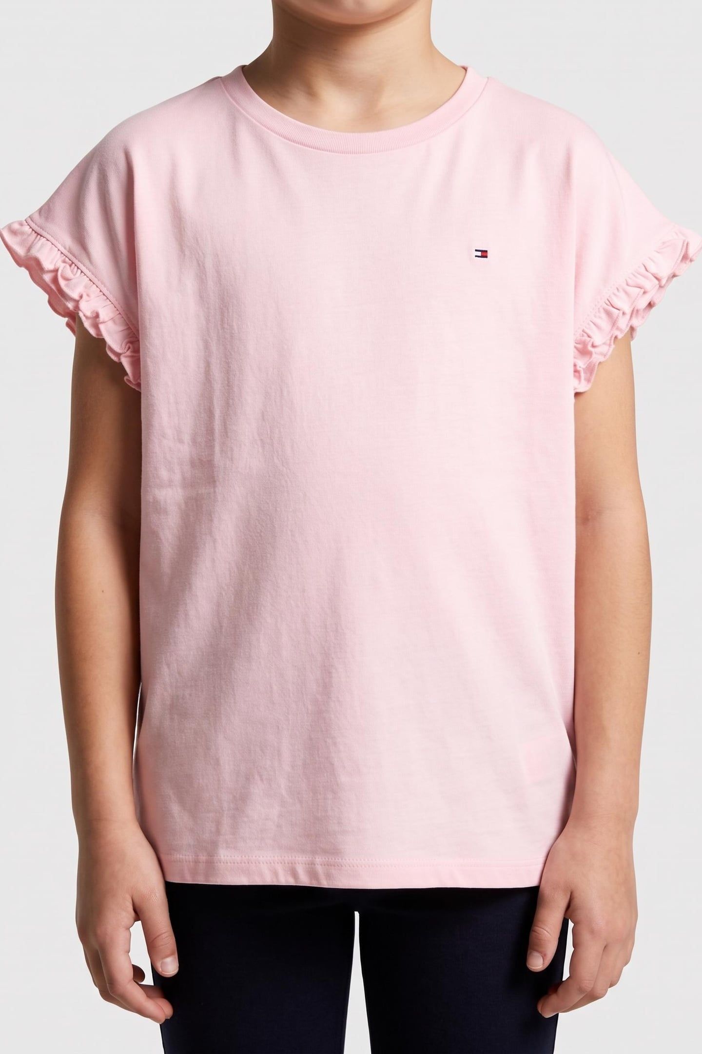 GIRLS ESSENTIAL TOP SS DUCHESS PINK 1