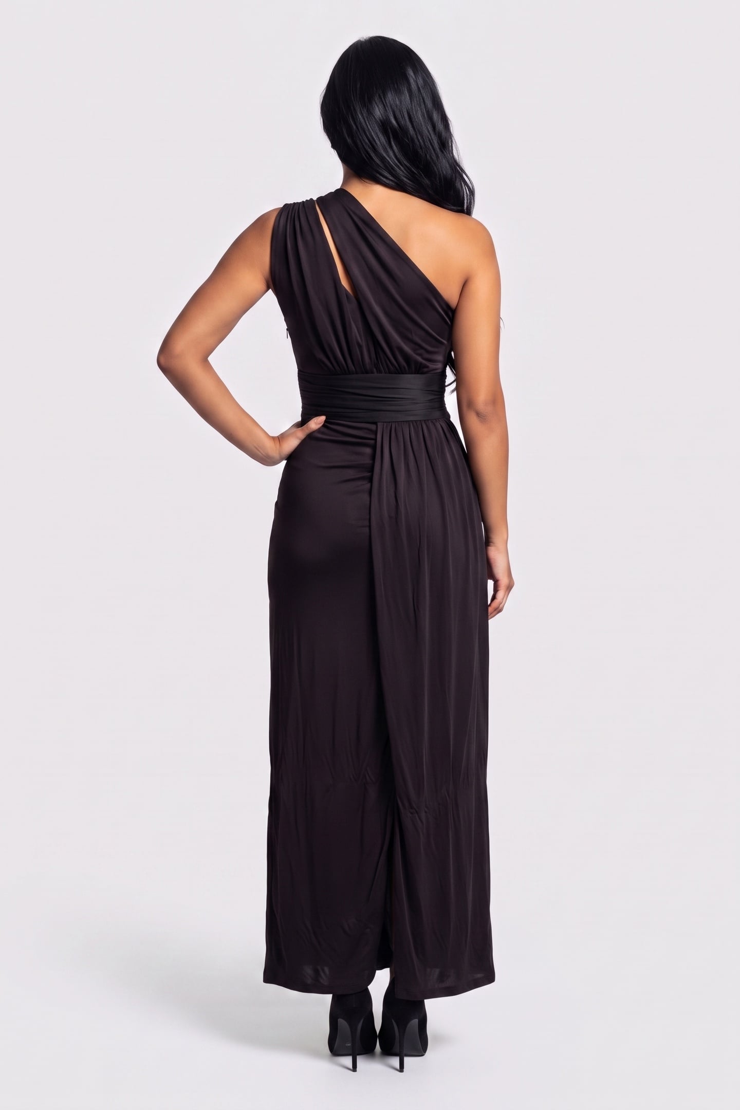 PATTY ONE SHOULDER L JET BLACK A996 2