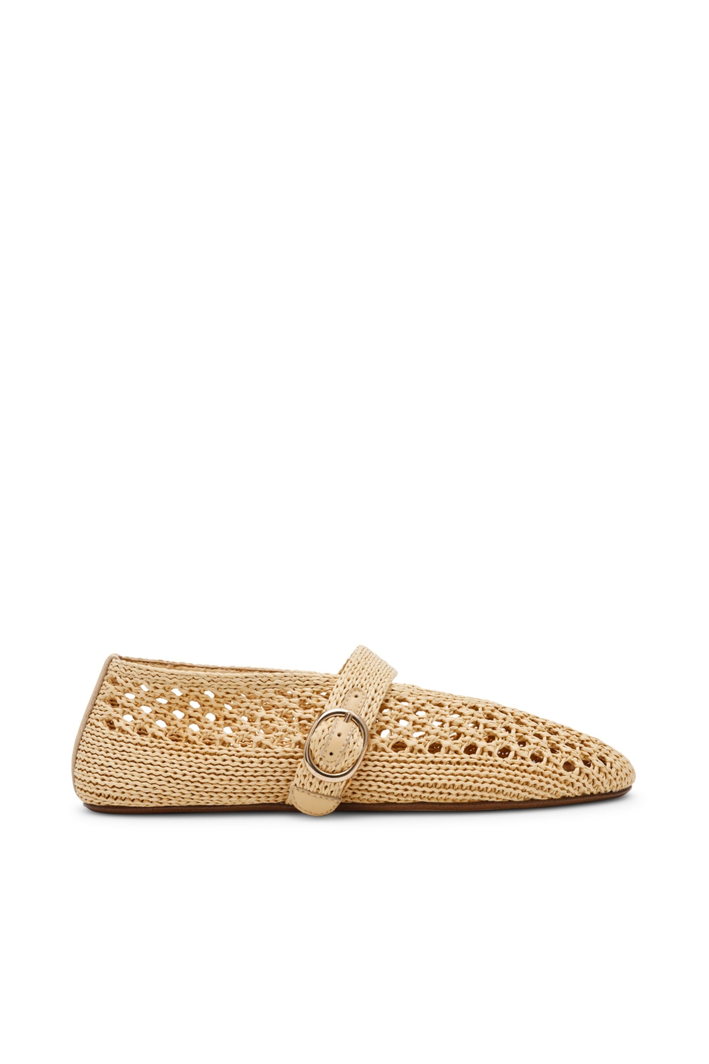 ALARA FLAT SHOES NATURAL RAFFIA 1