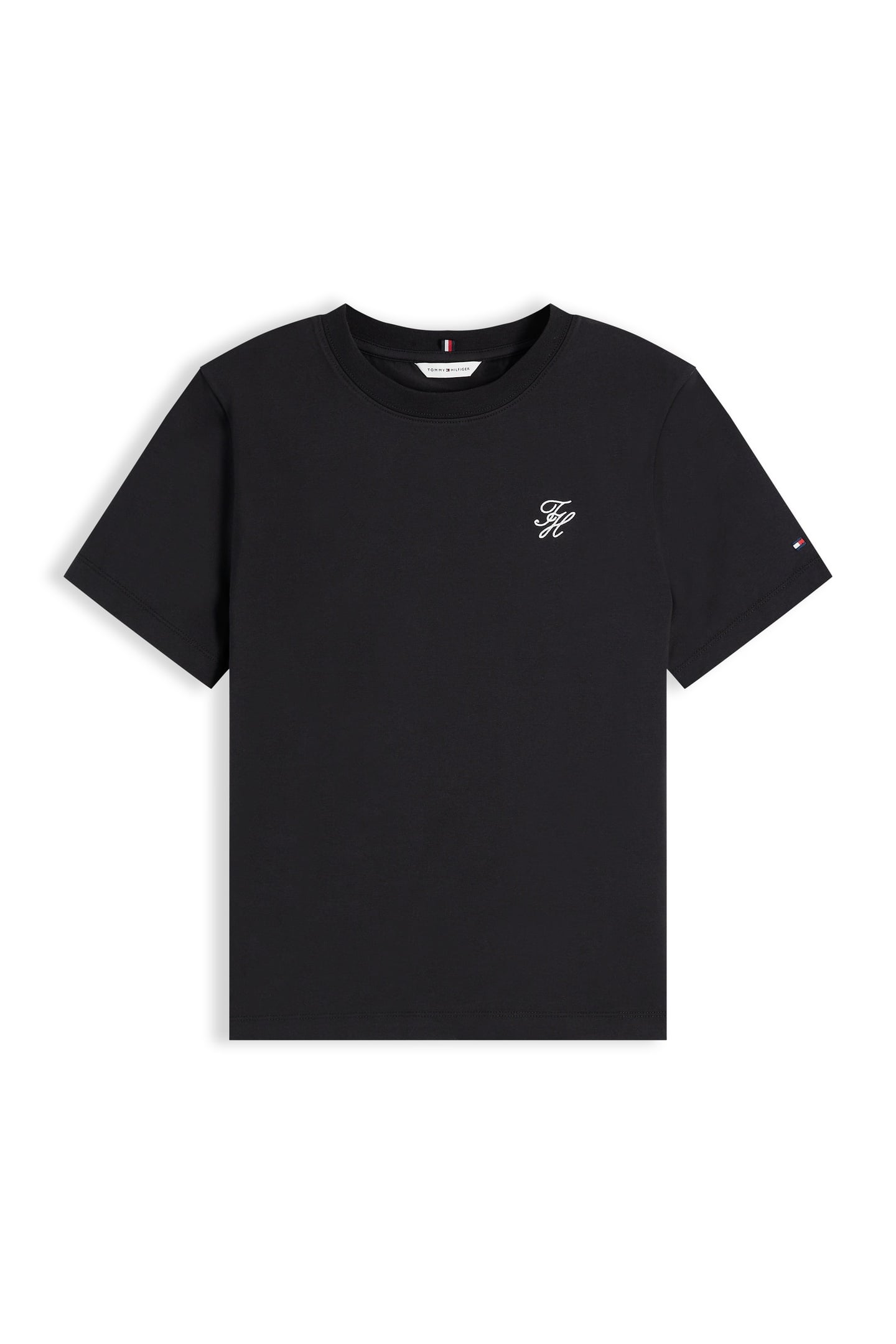 TH SCRIPT REGULAR C-NECK BLACK 4