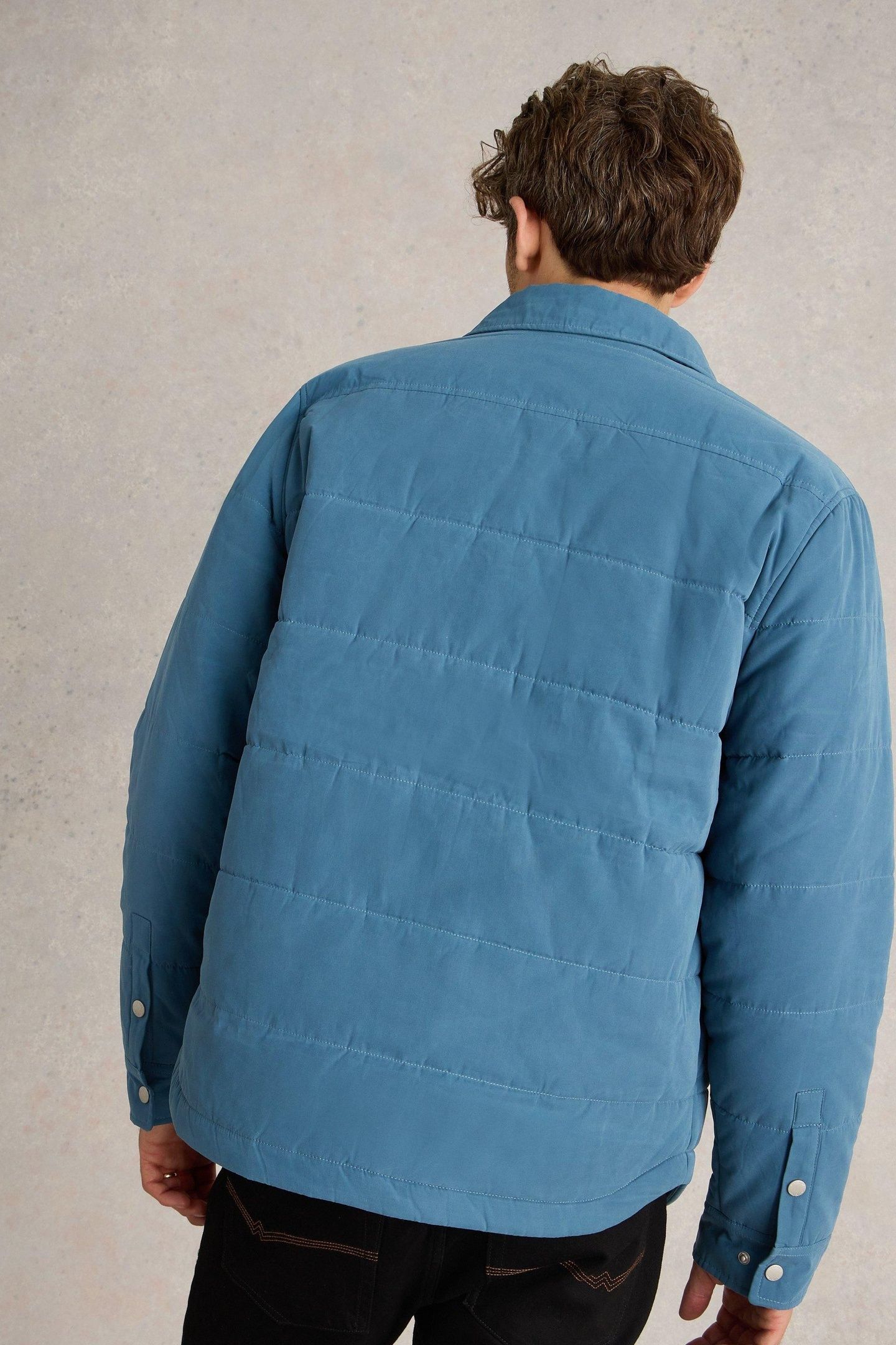 SUSSEX PADDED JACKET DARK BLUE 4